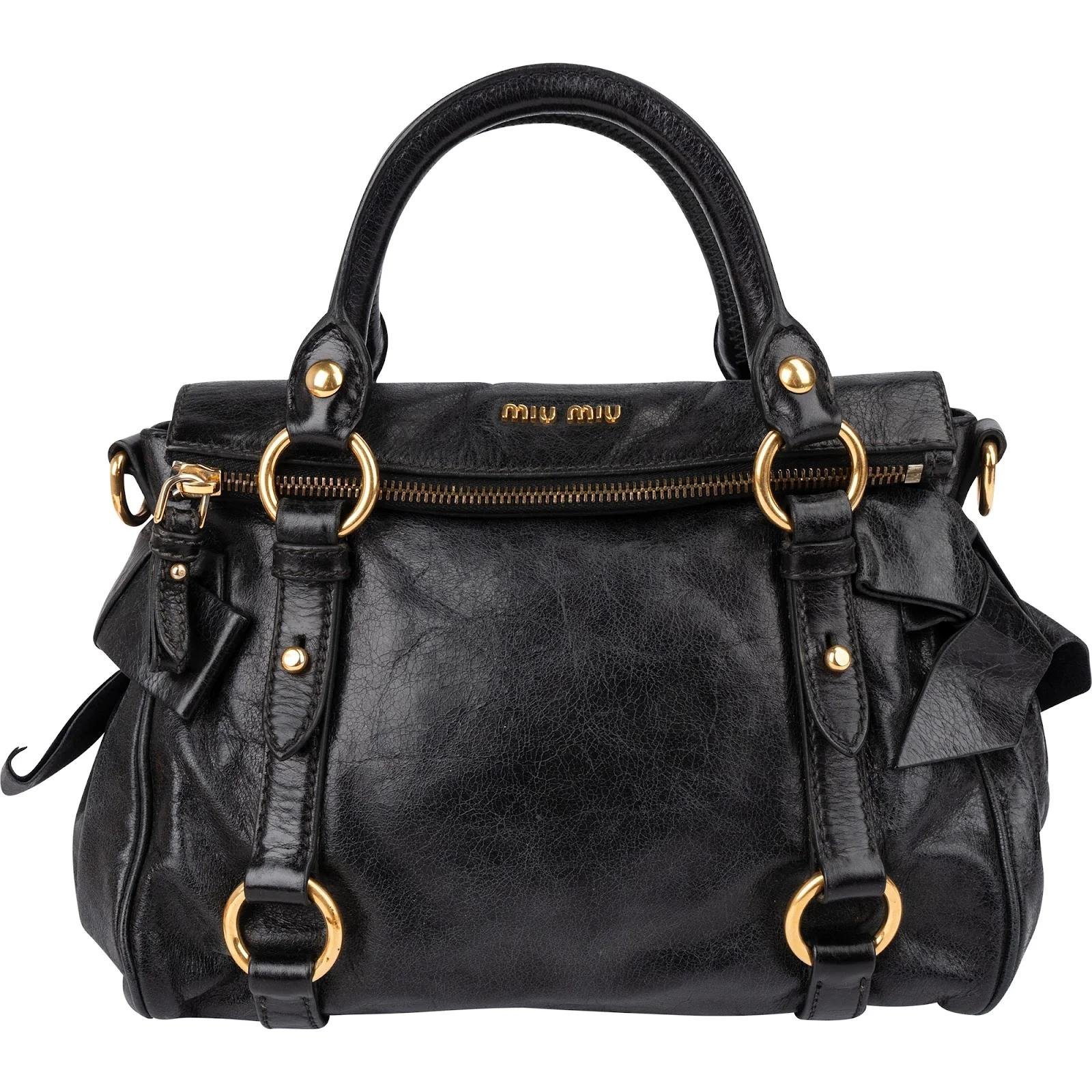 Vitello leather handbag