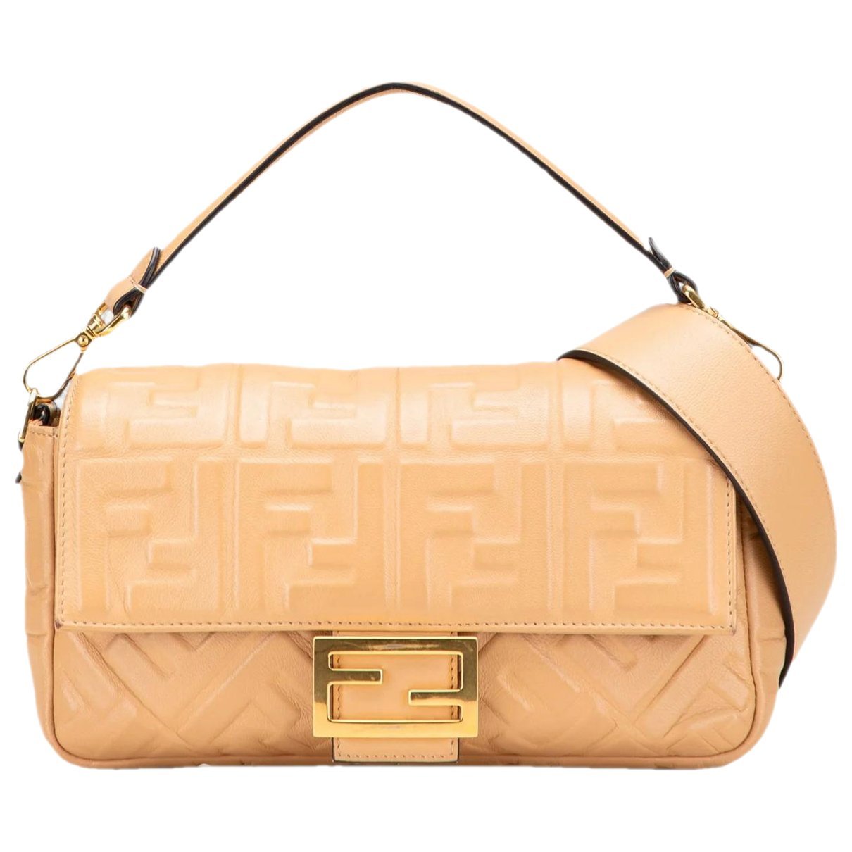 Baguette leather satchel
