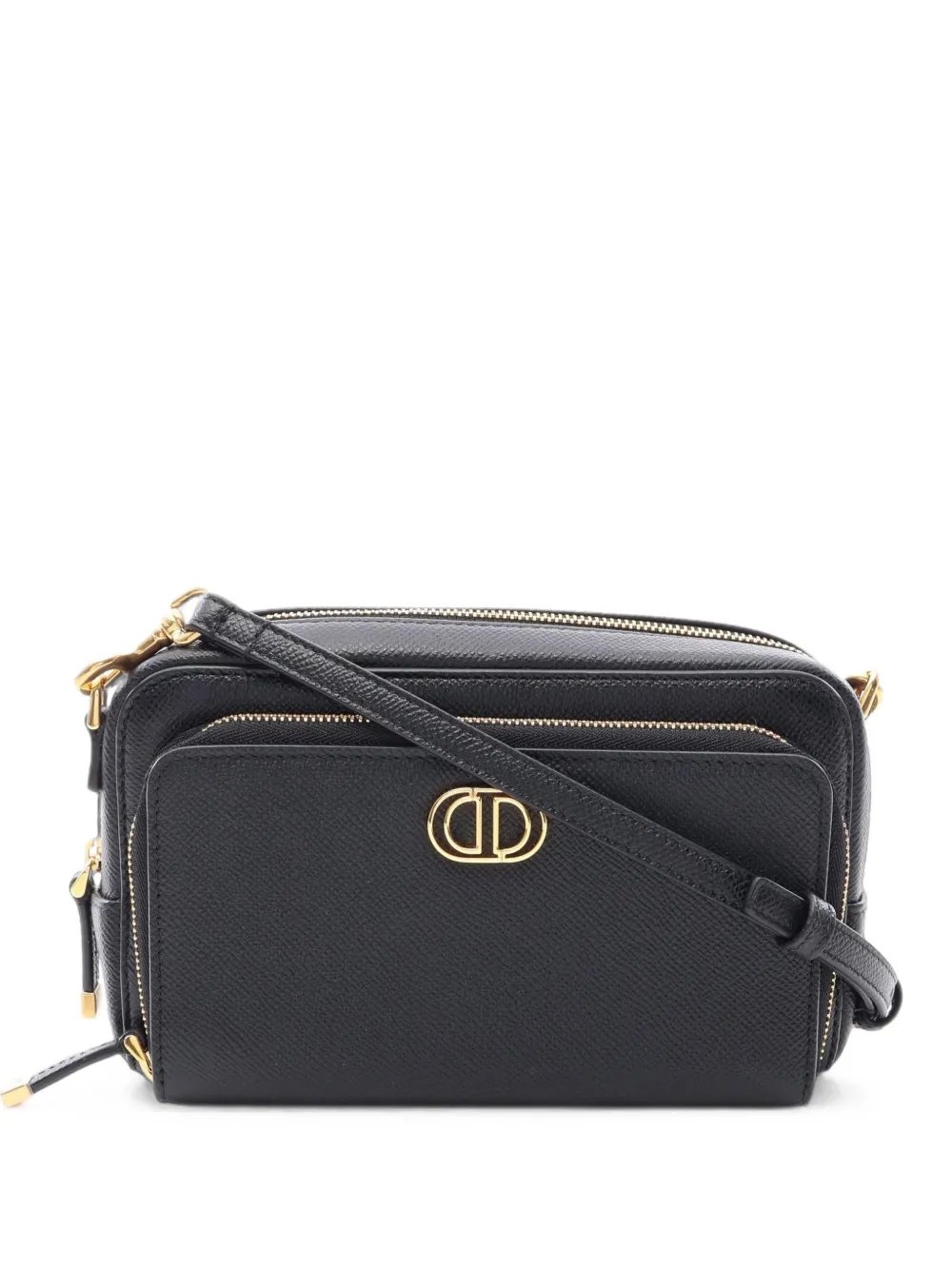 Dior 2010s Karo Double Pouch shoulder bag