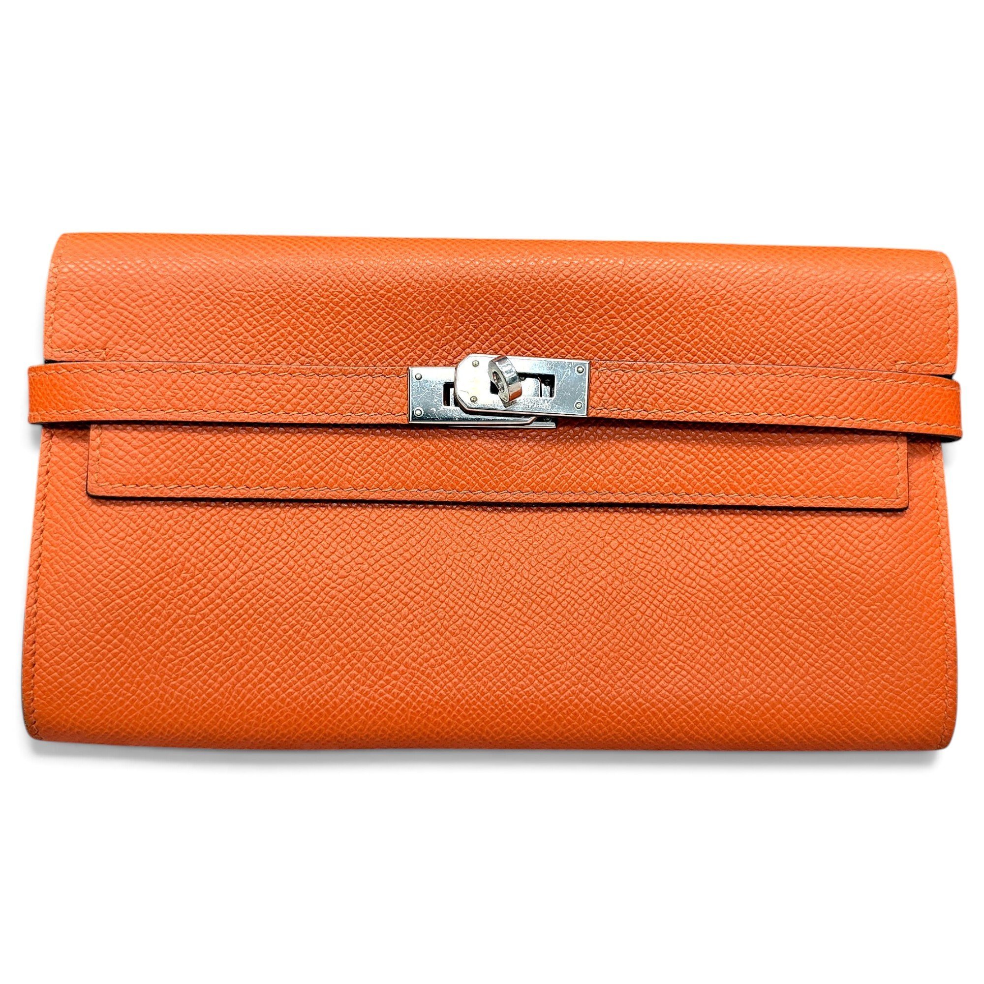 Kelly to go leather clutch bag