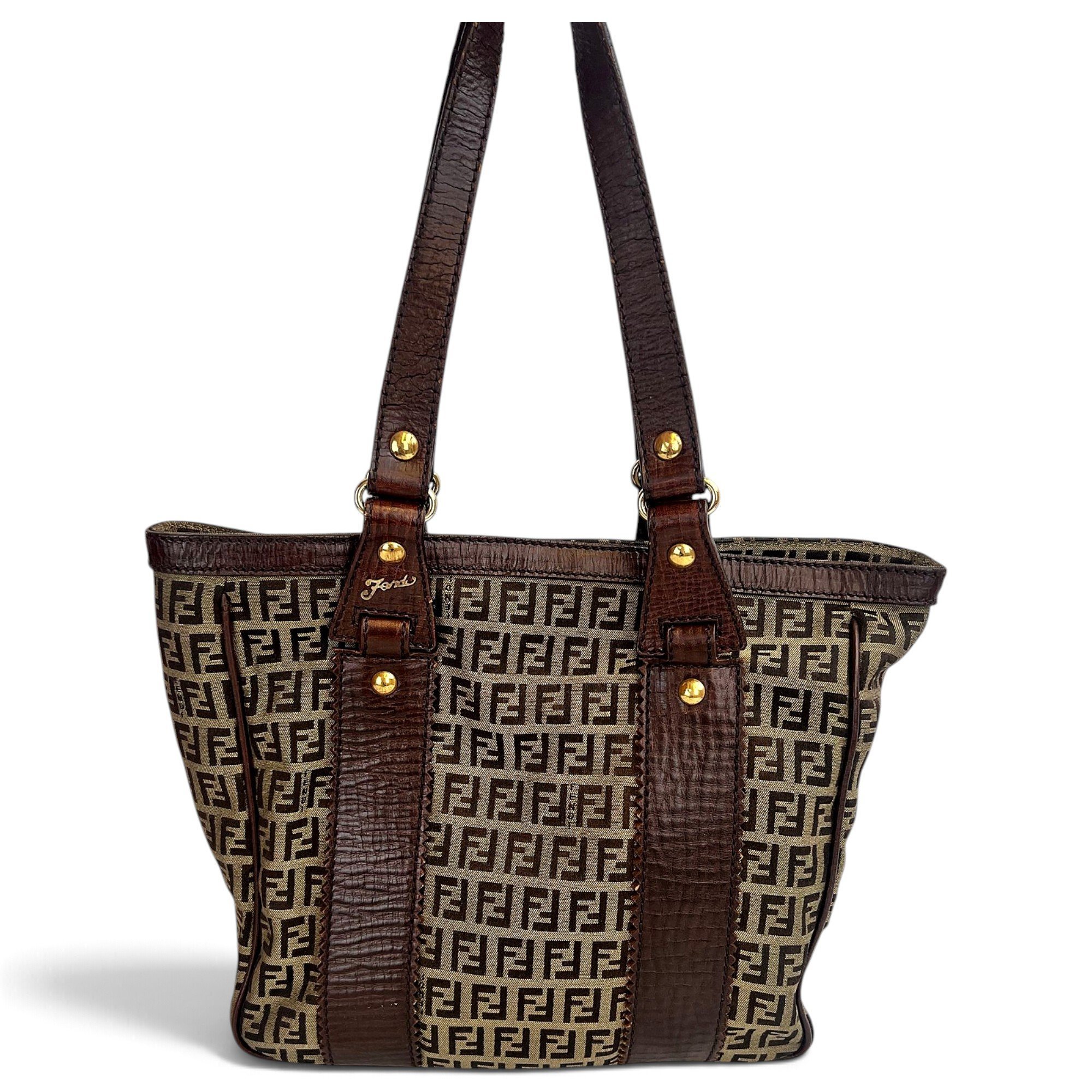 Leather tote