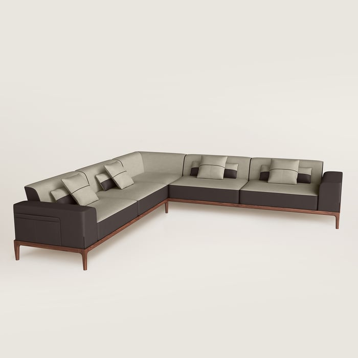 Sofa Sellier 5-seater Corner