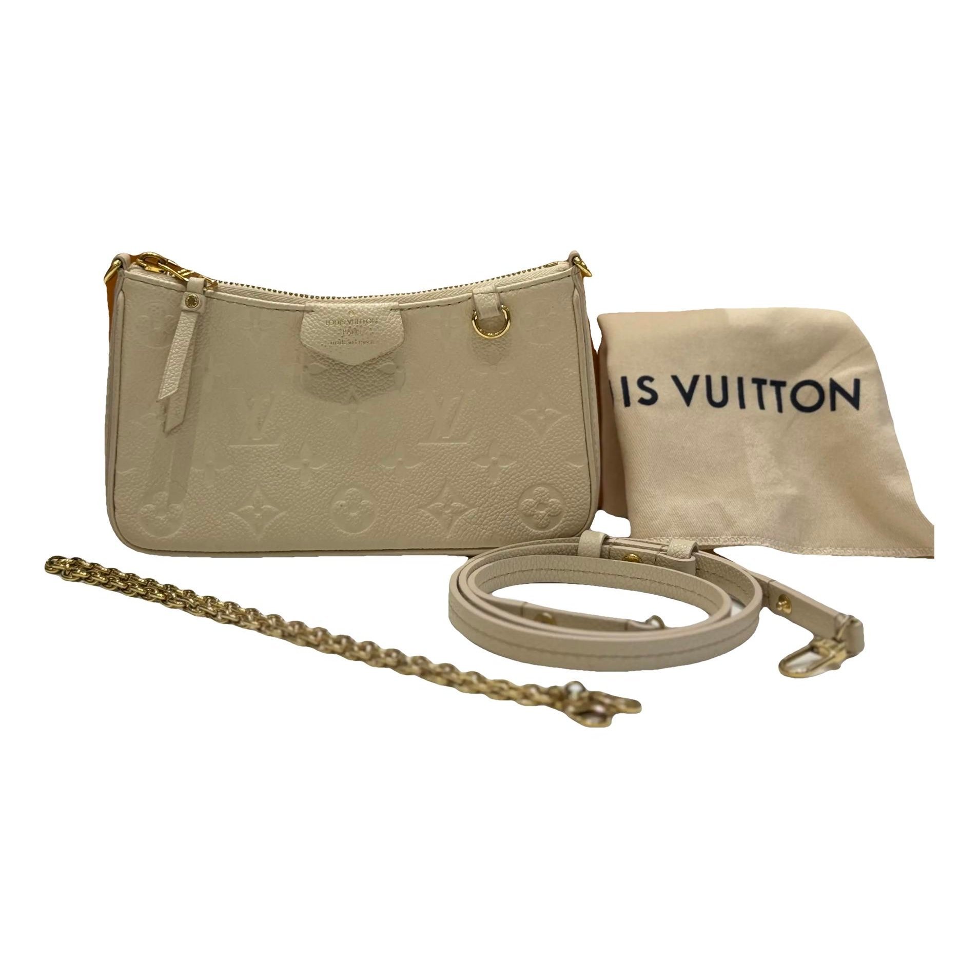 Easy Pouch On Strap leather handbag