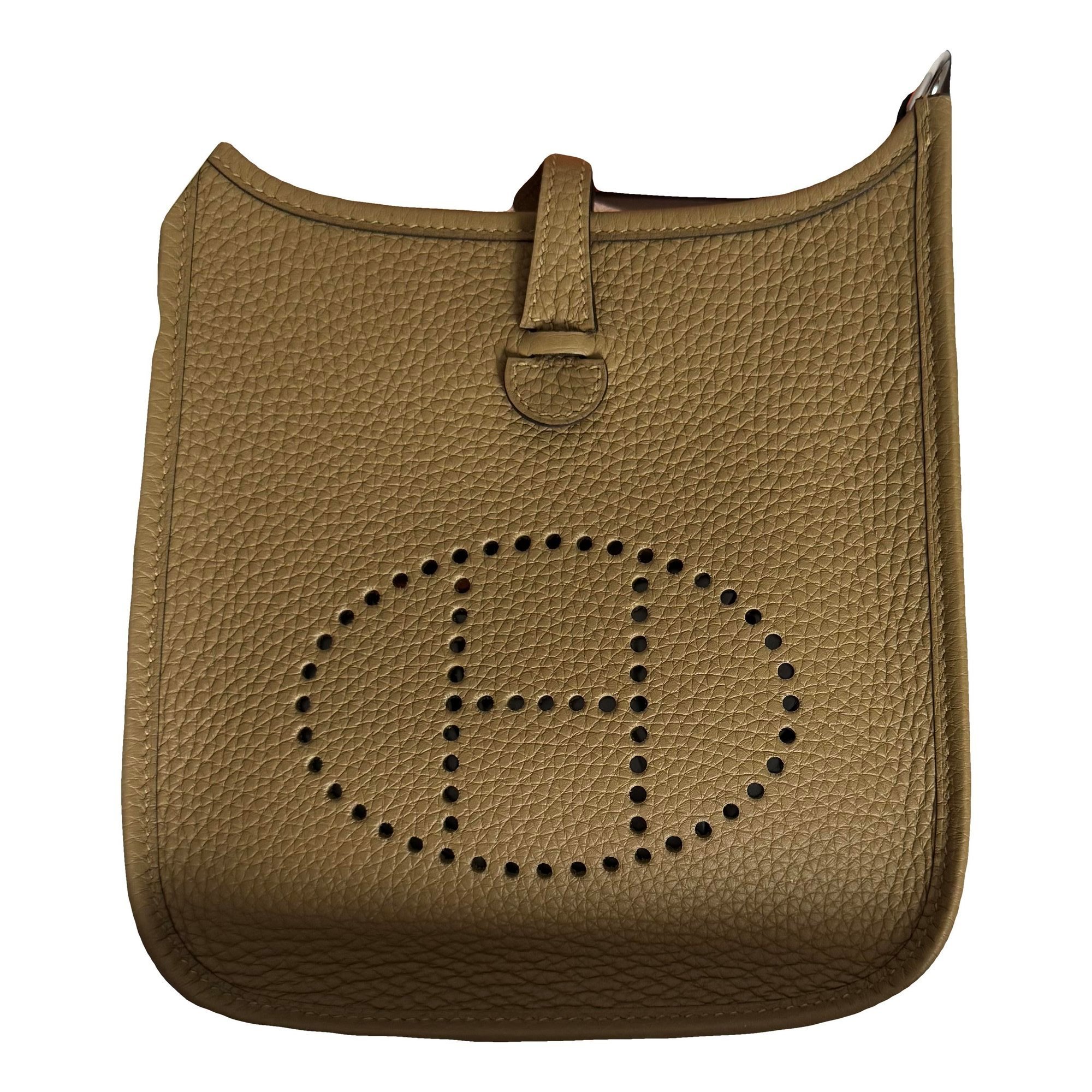 Evelyne leather handbag