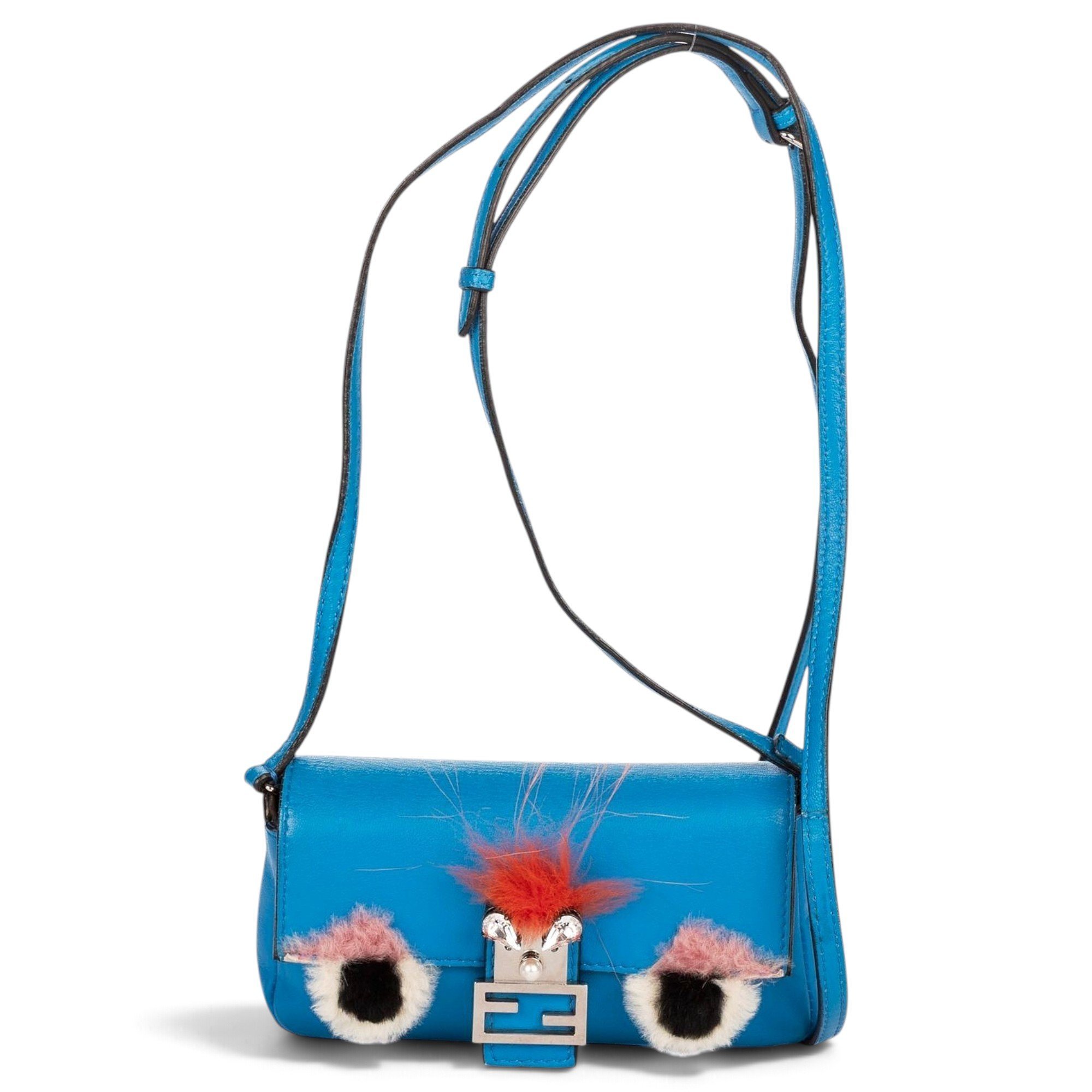 Baguette leather handbag