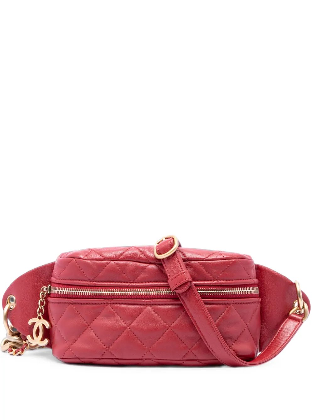 2019 CC Quilted Lambskin belt bag