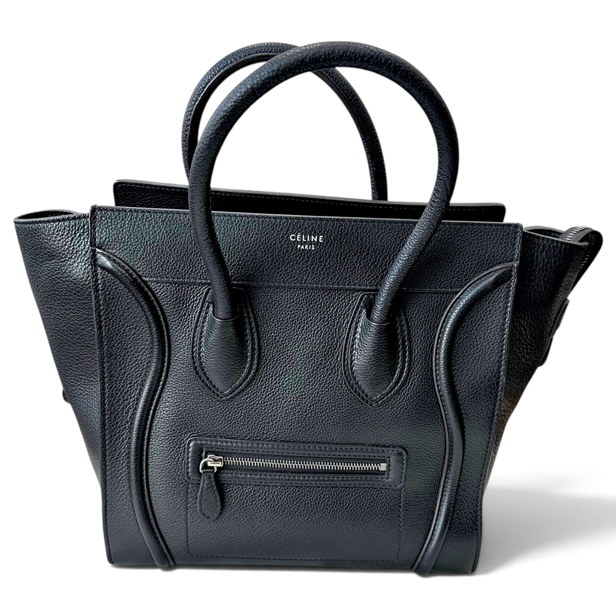 Luggage leather handbag