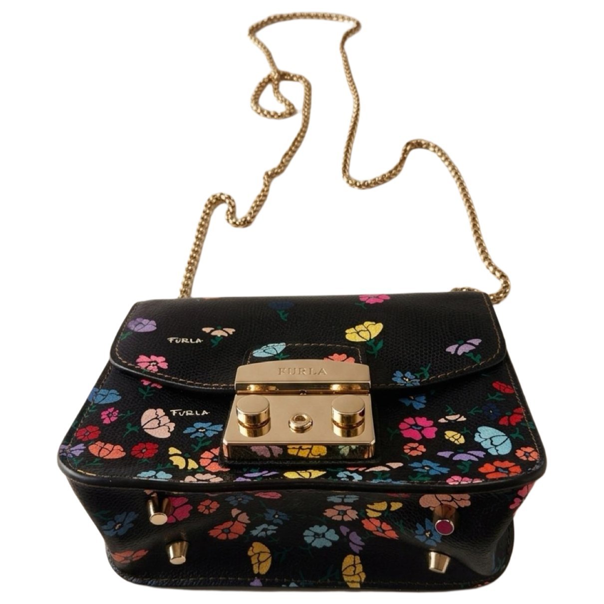Metropolis leather crossbody bag
