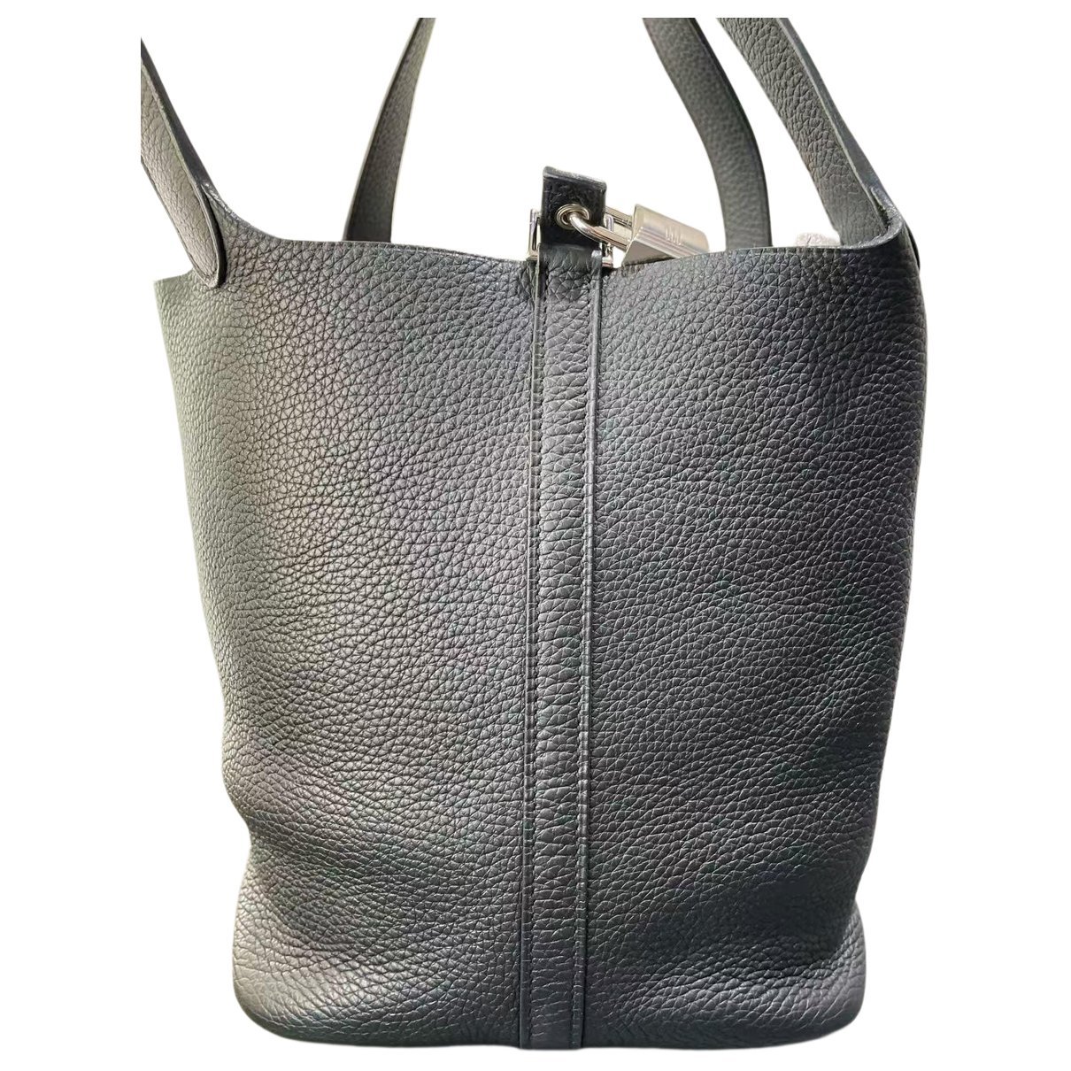 Picotin leather handbag