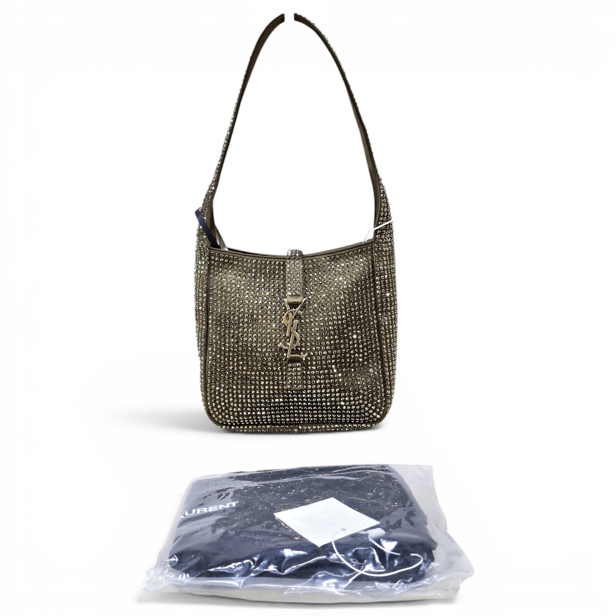 Le 5 à 7 glitter handbag