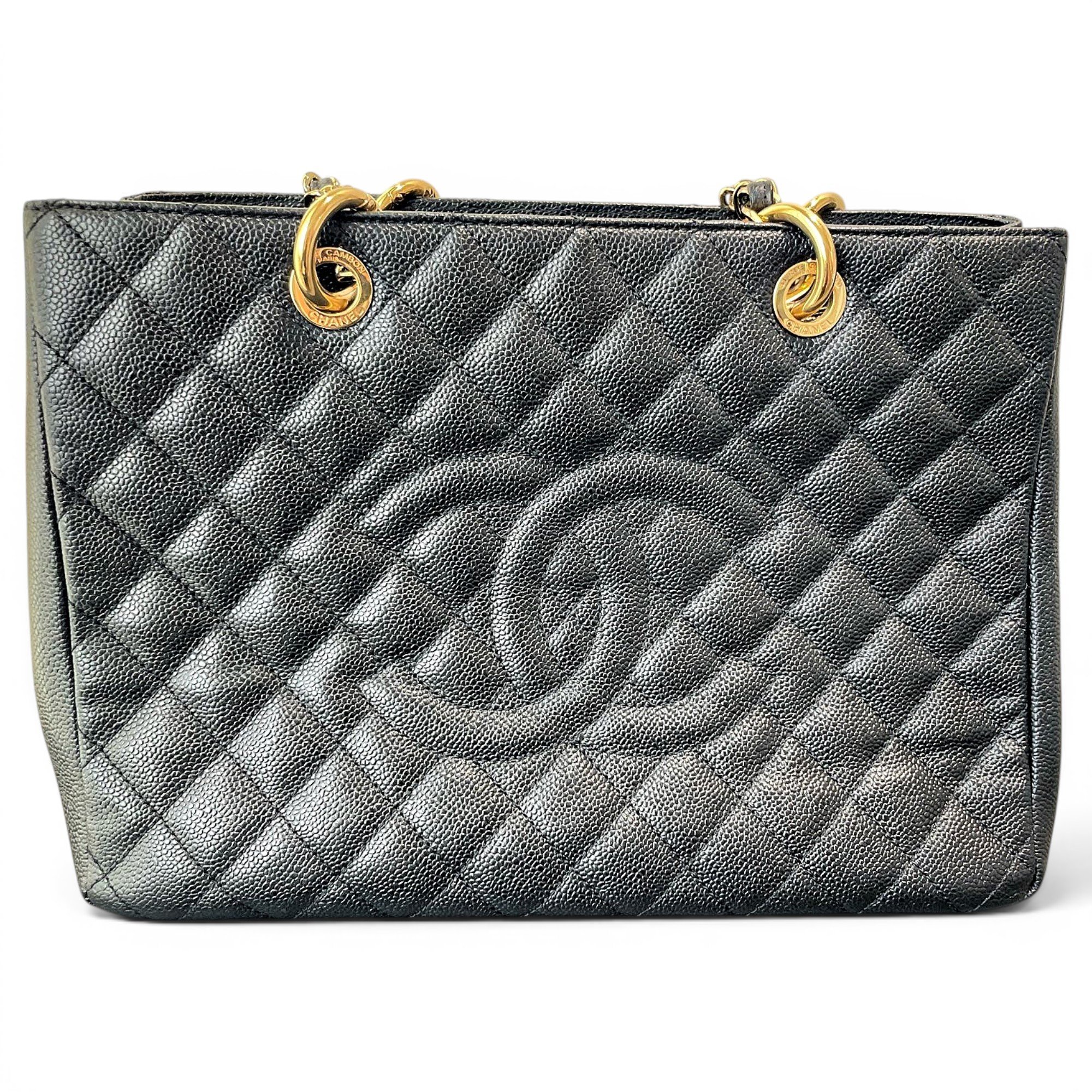 Grand shopping leather handbag