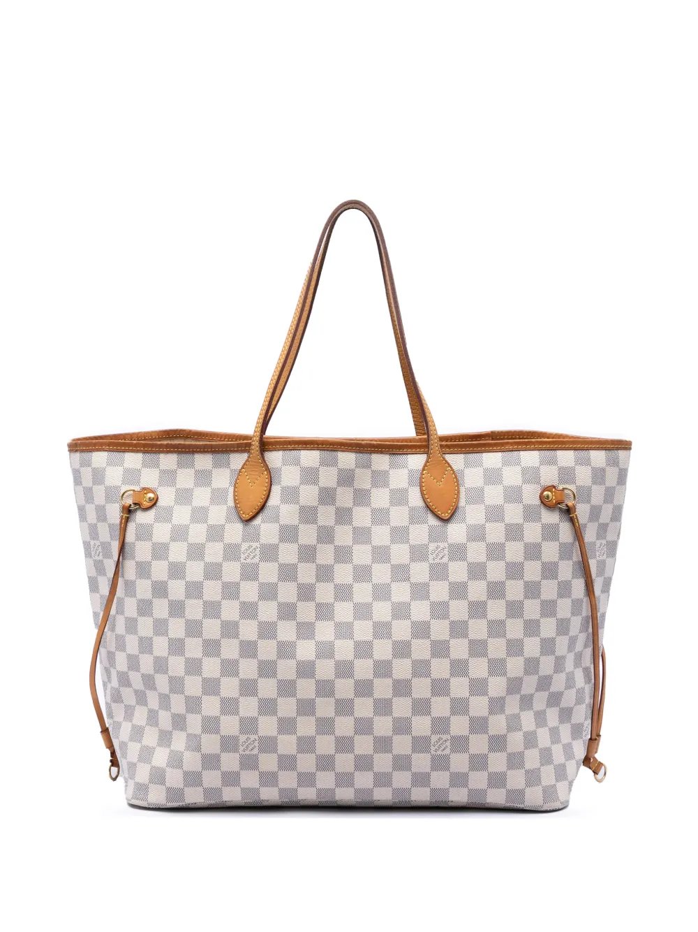 2014 Damier Azur Neverfull GM tote bag
