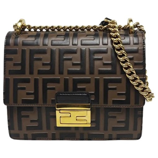Kan U leather crossbody bag