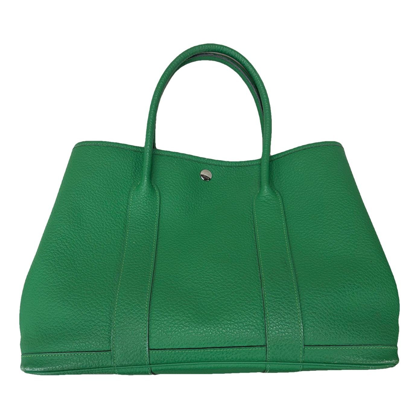 Garden Party leather handbag
