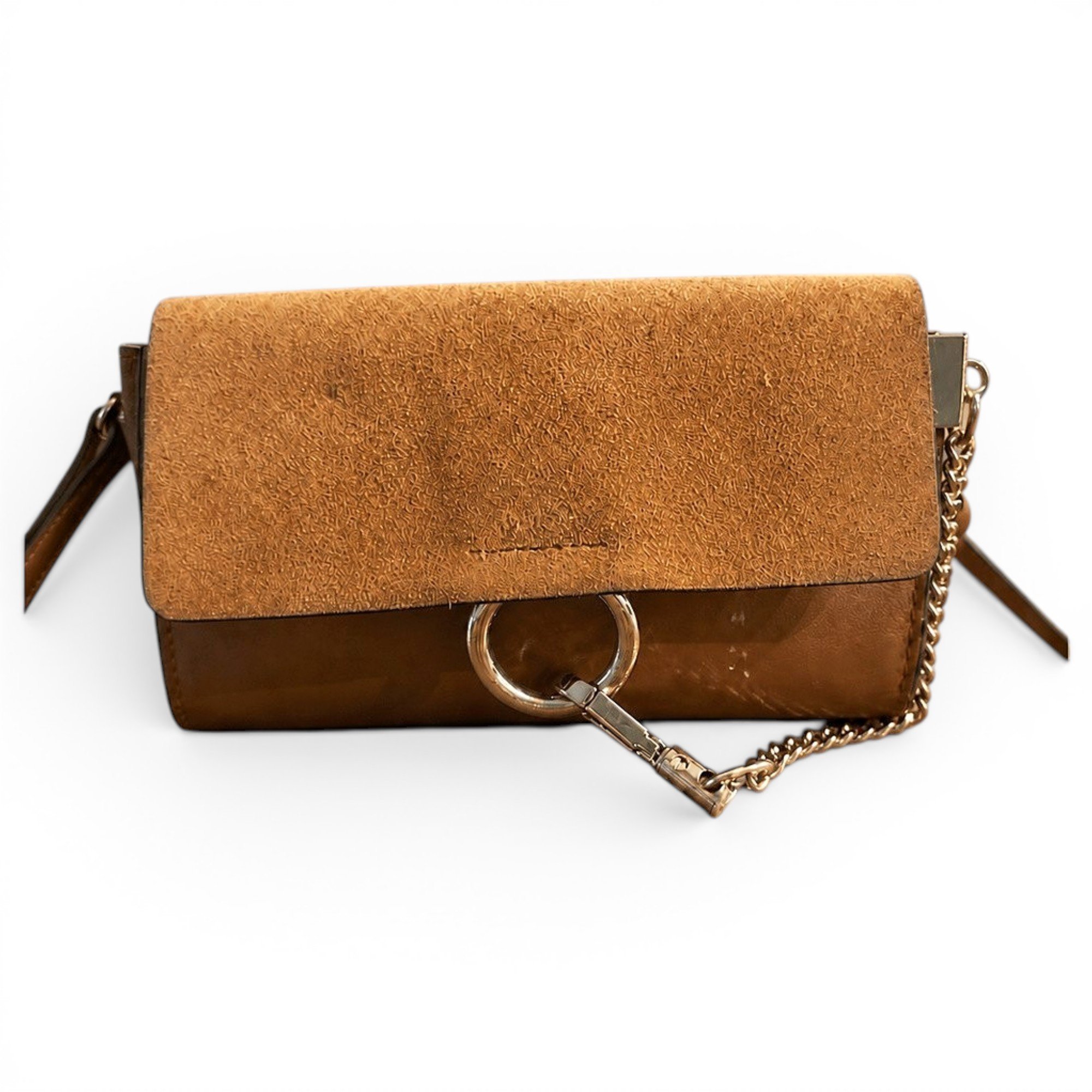 Faye leather handbag