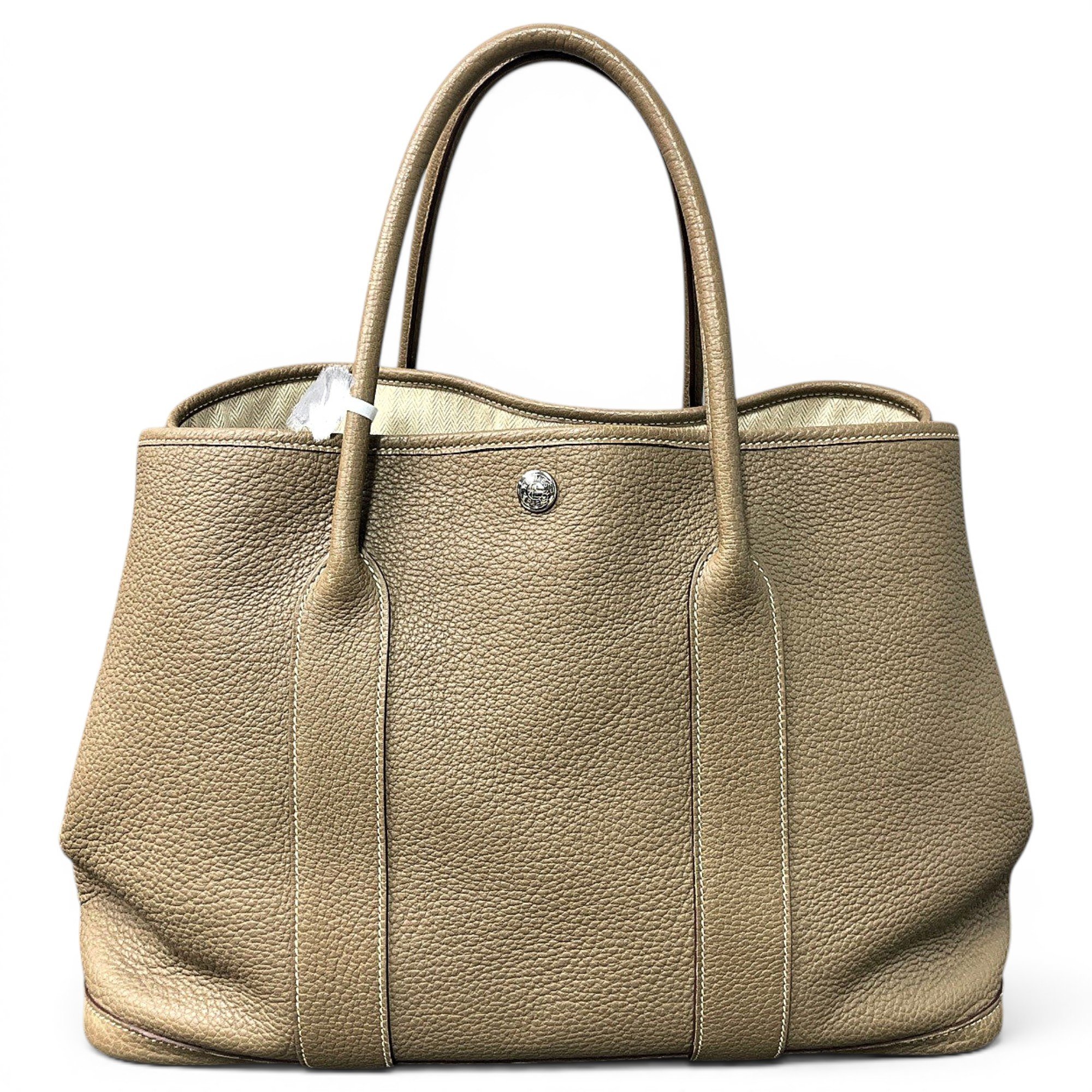 Garden Party leather handbag