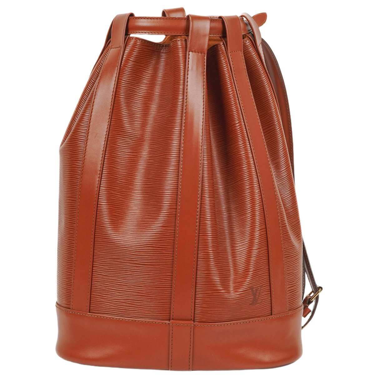 Randonnée leather backpack