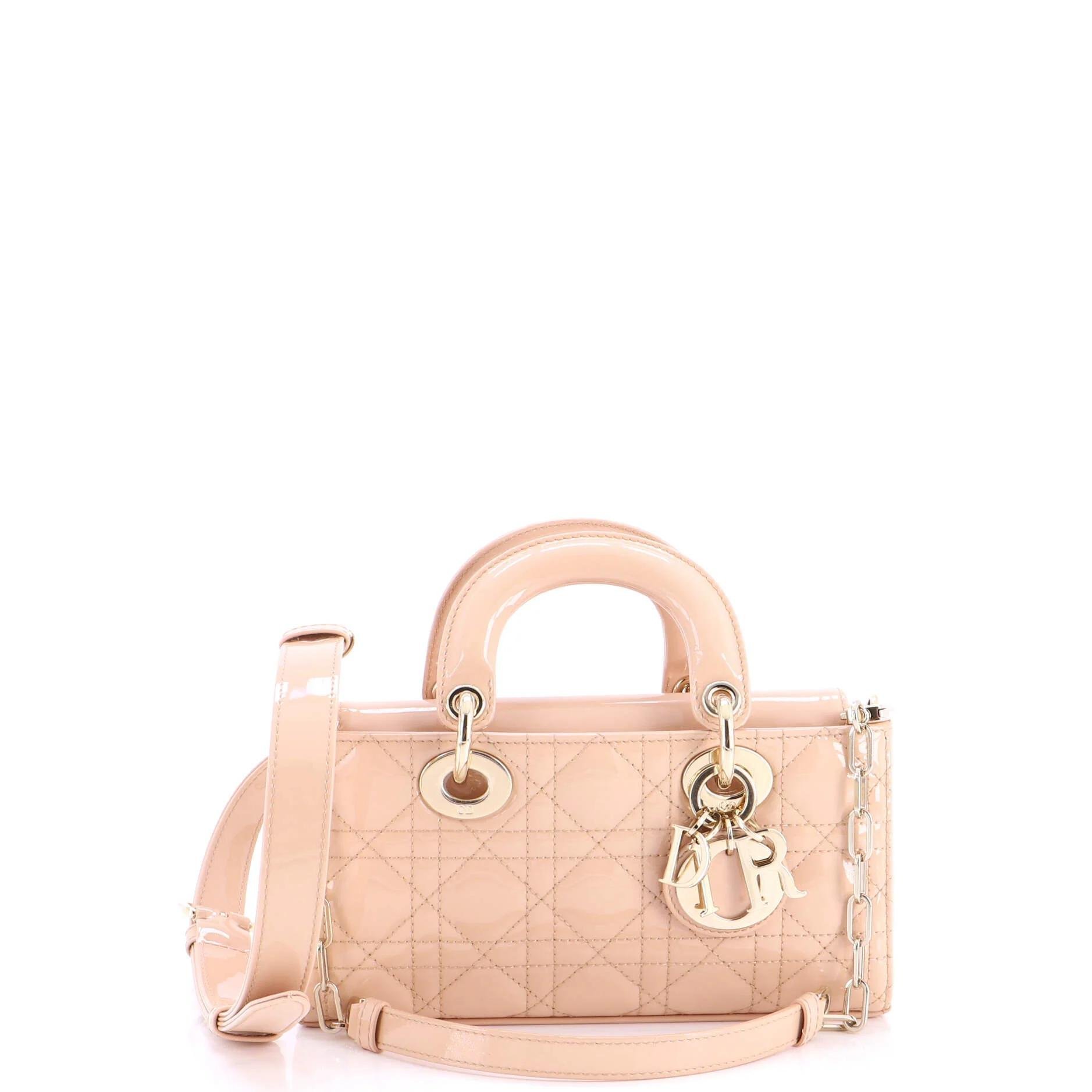Patent leather handbag