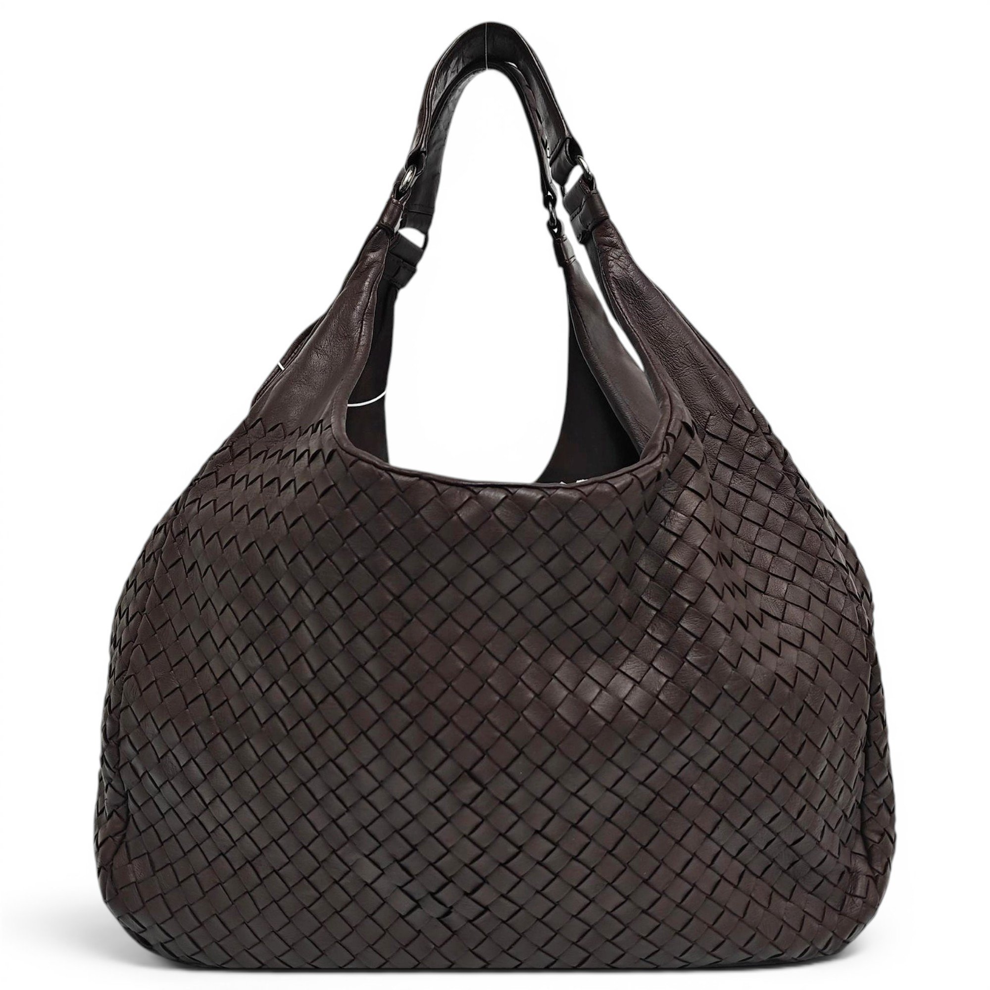 Parachute leather handbag