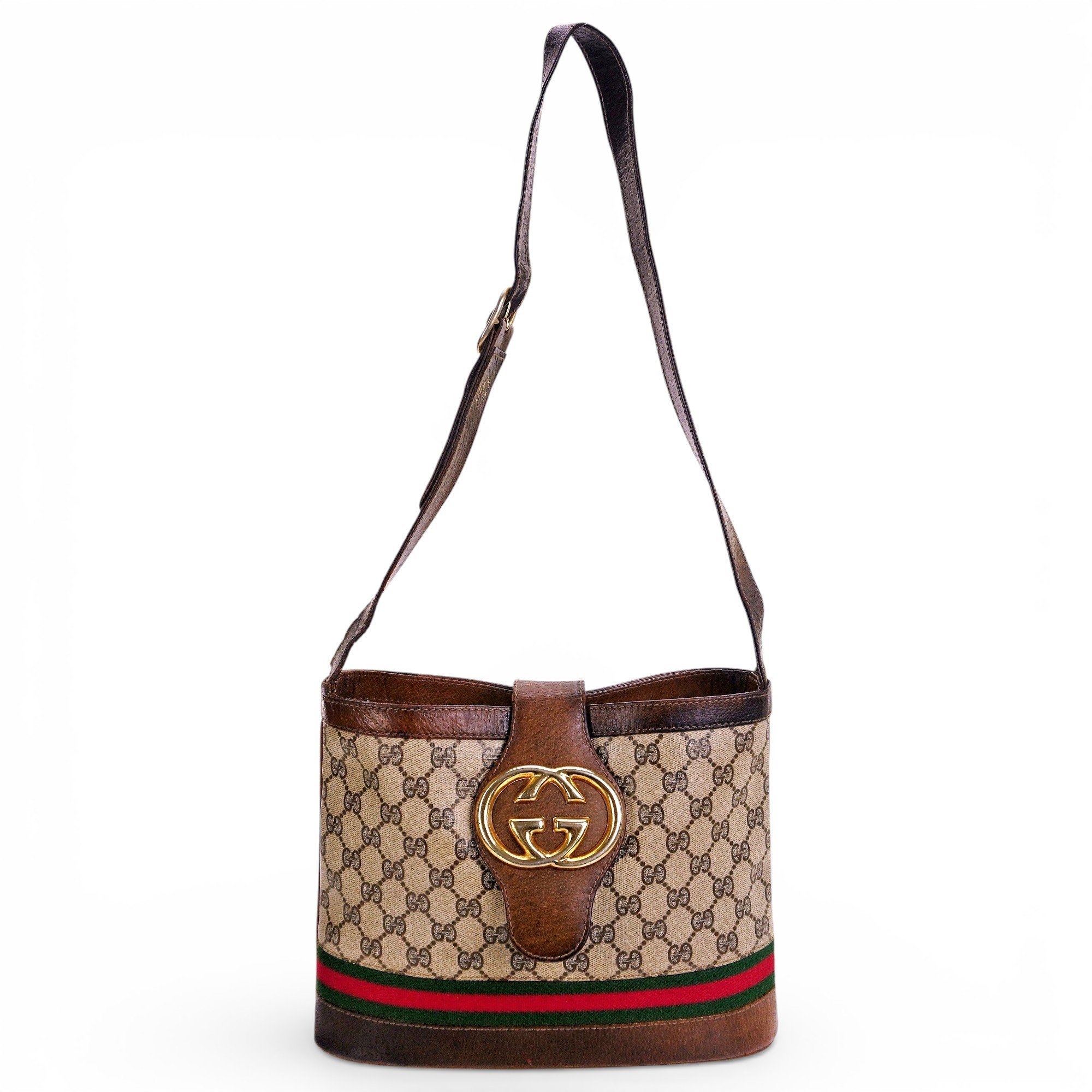 Ophidia leather handbag