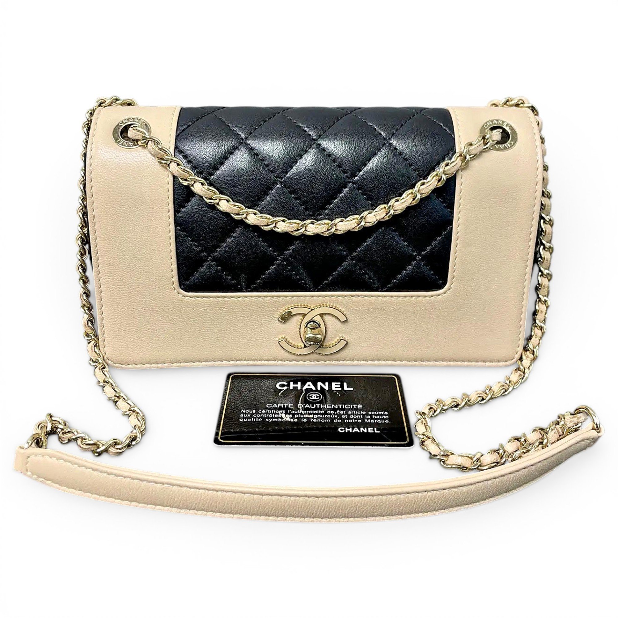 Trendy CC Wallet on Chain leather crossbody bag