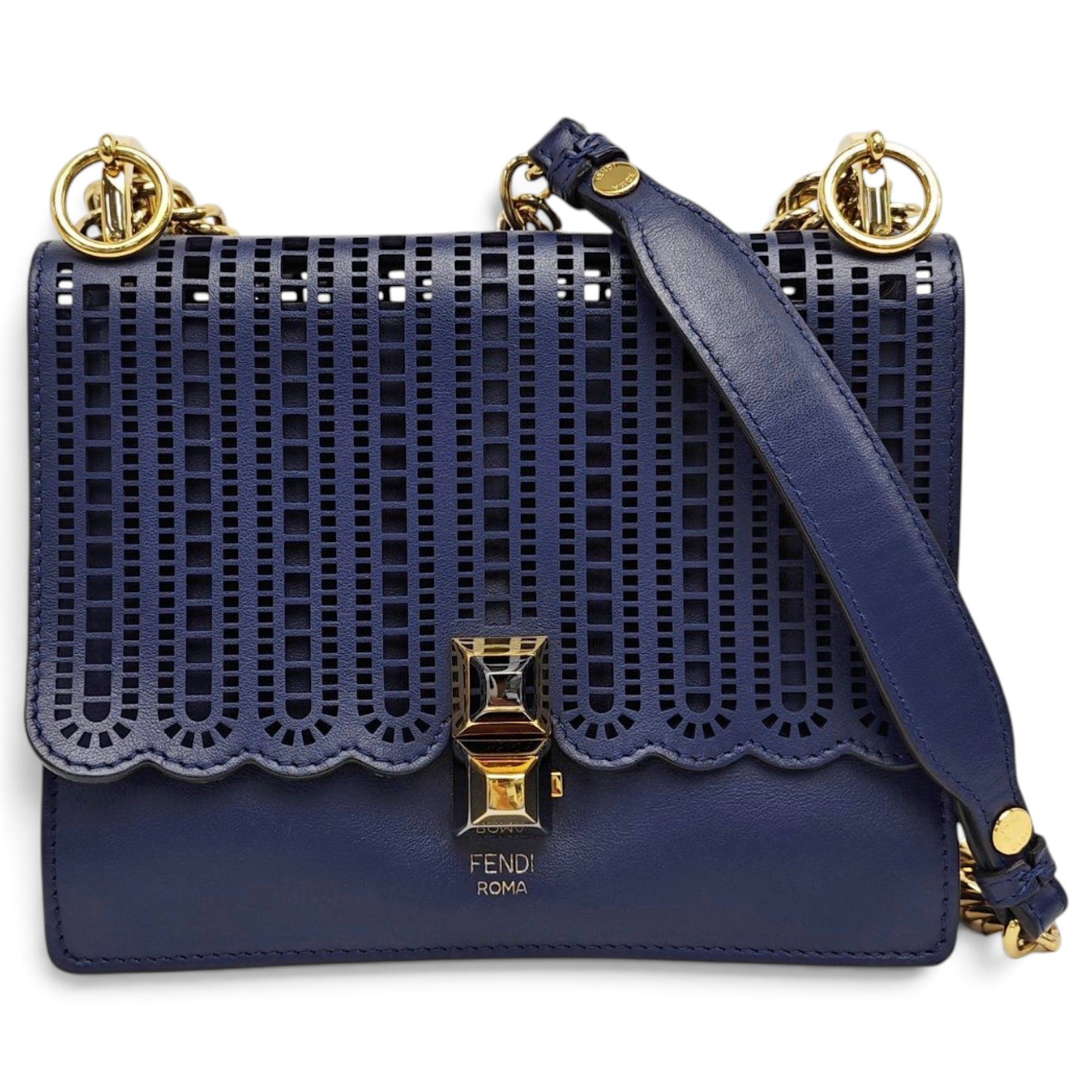 Kan I leather handbag