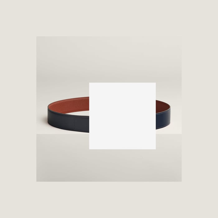 Luck Belt Buckle & Reversible Leather Strap 38 MM