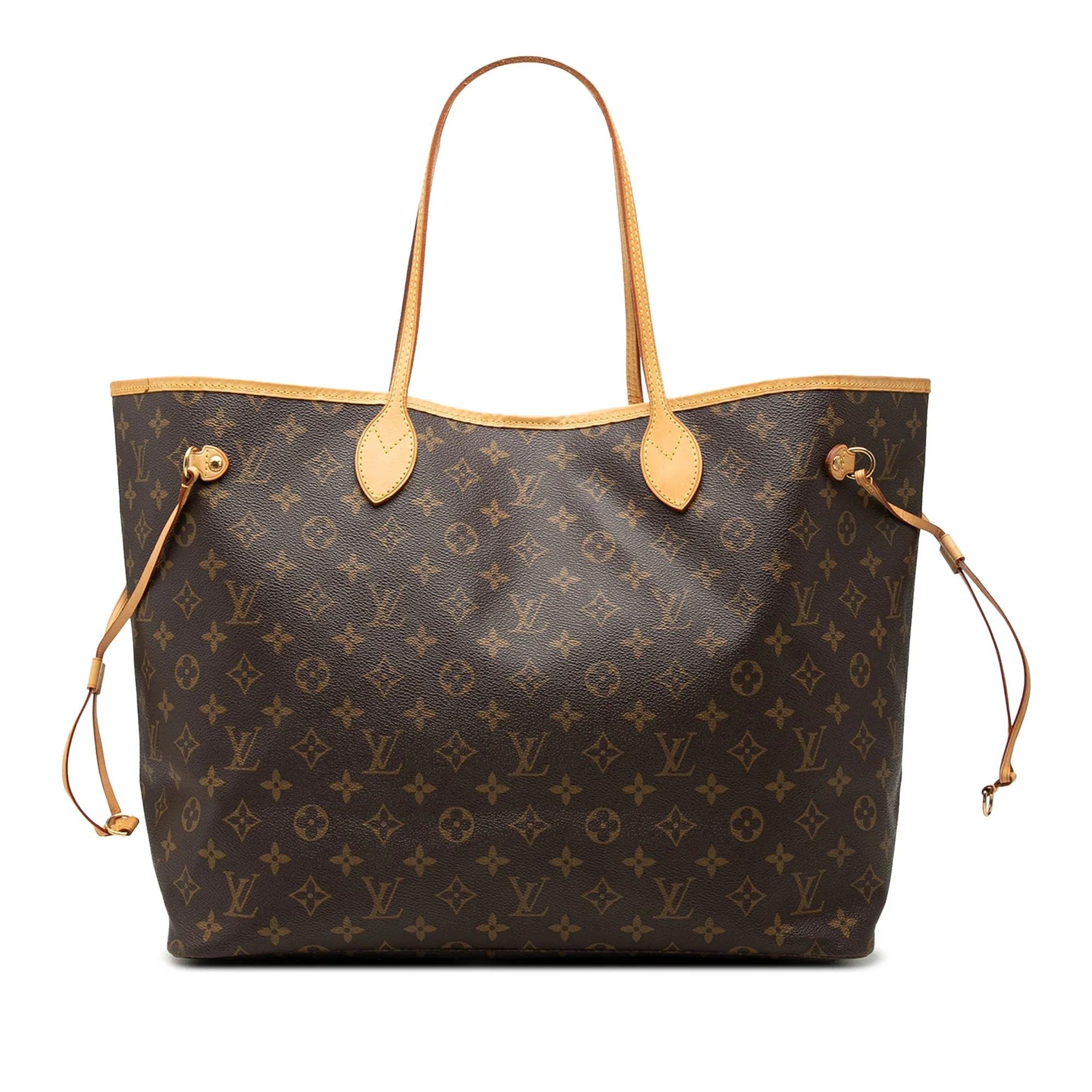 Neverfull leather tote