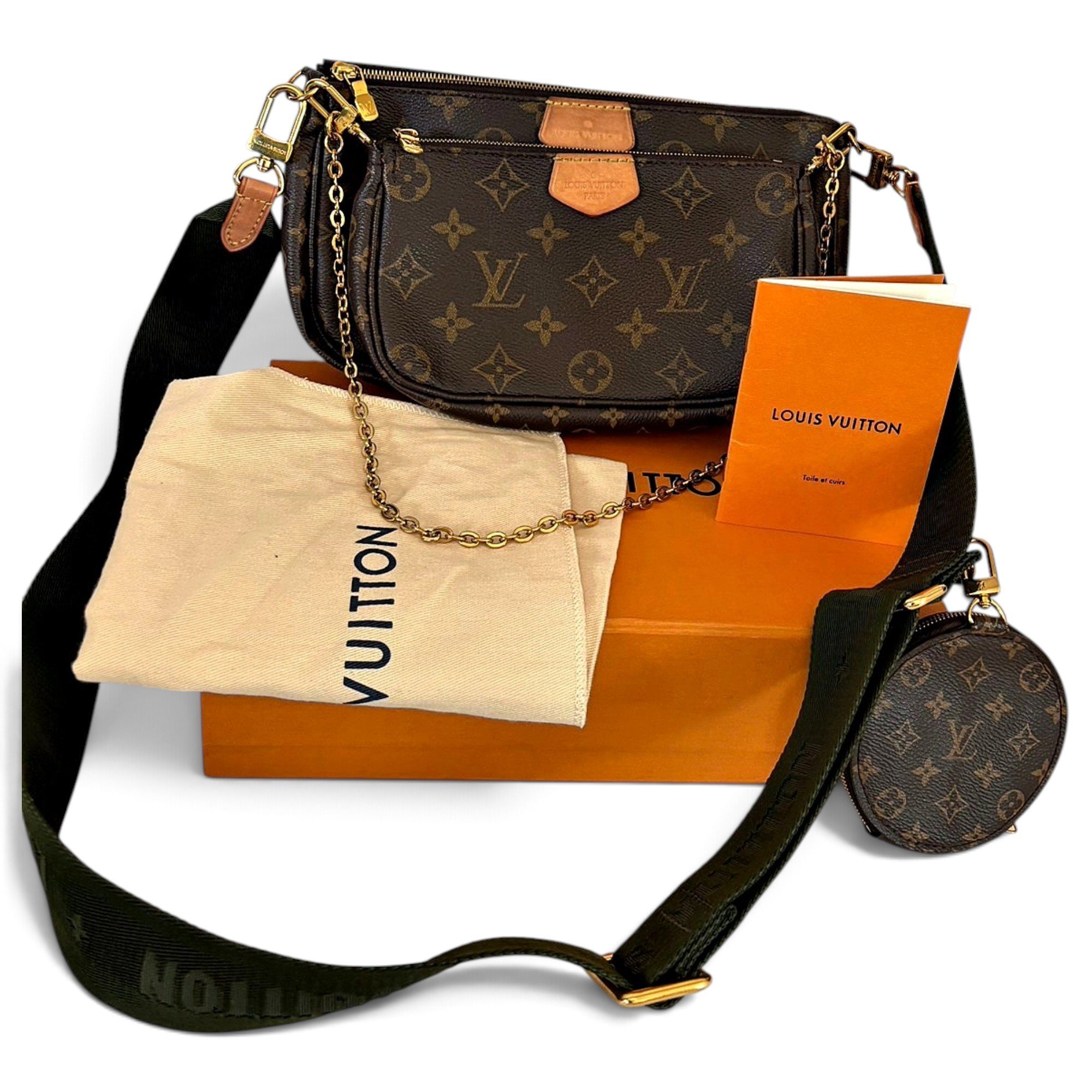 Multi Pochette Accessoires leather handbag