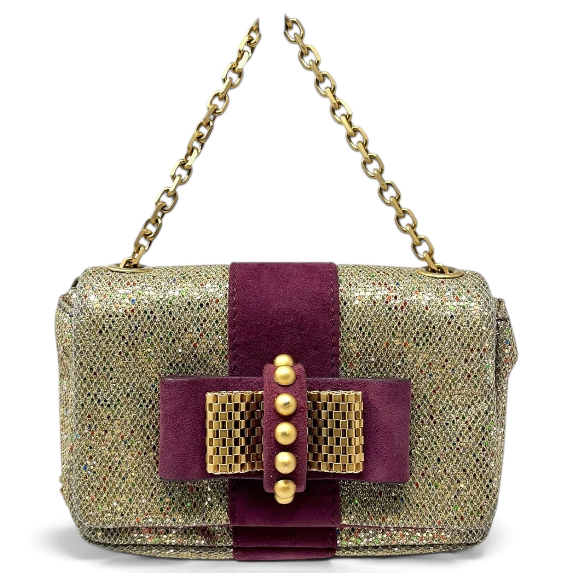 Sweet Charity glitter mini bag