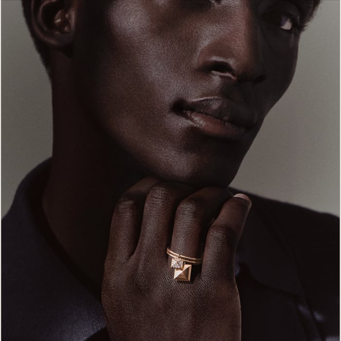 썽 꼴로리 Hermès Clou d'H 링