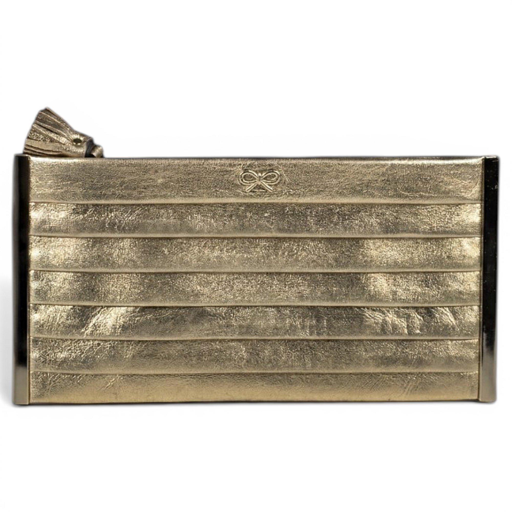 Anya Hindmarch Patent leather clutch bag