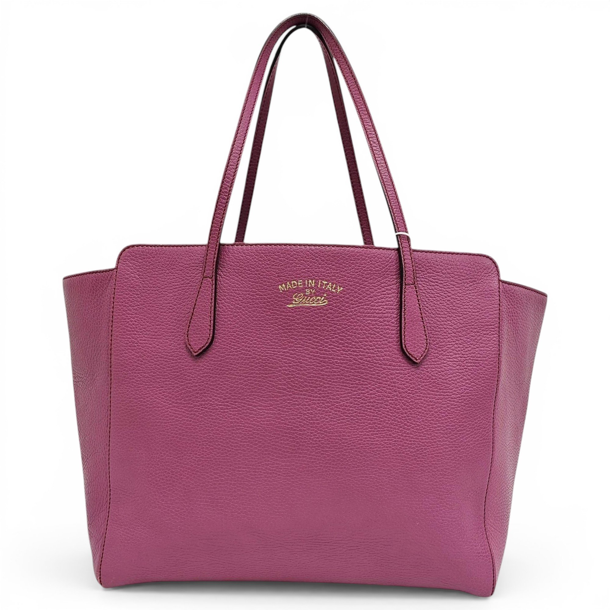 Swing leather tote