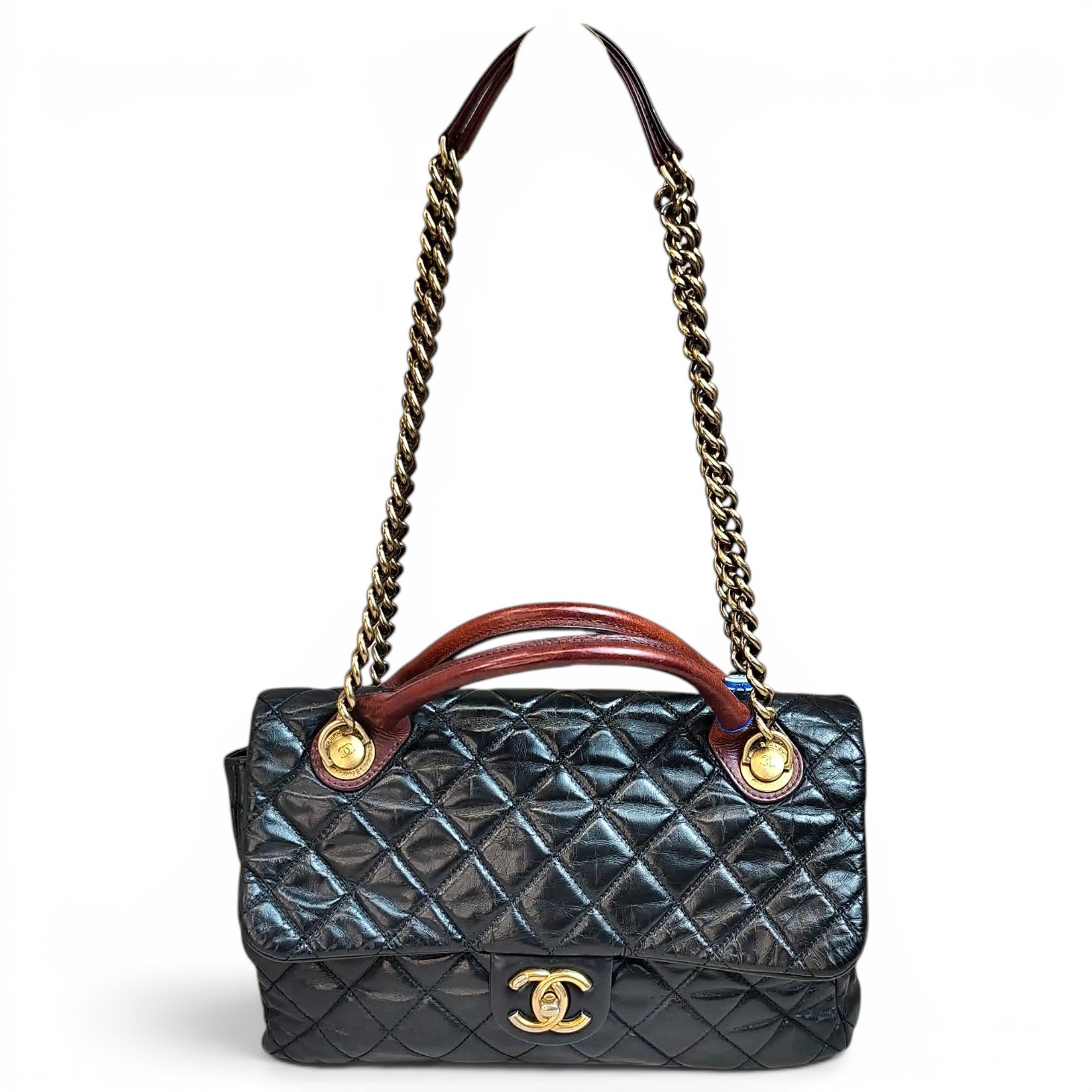 Leather handbag