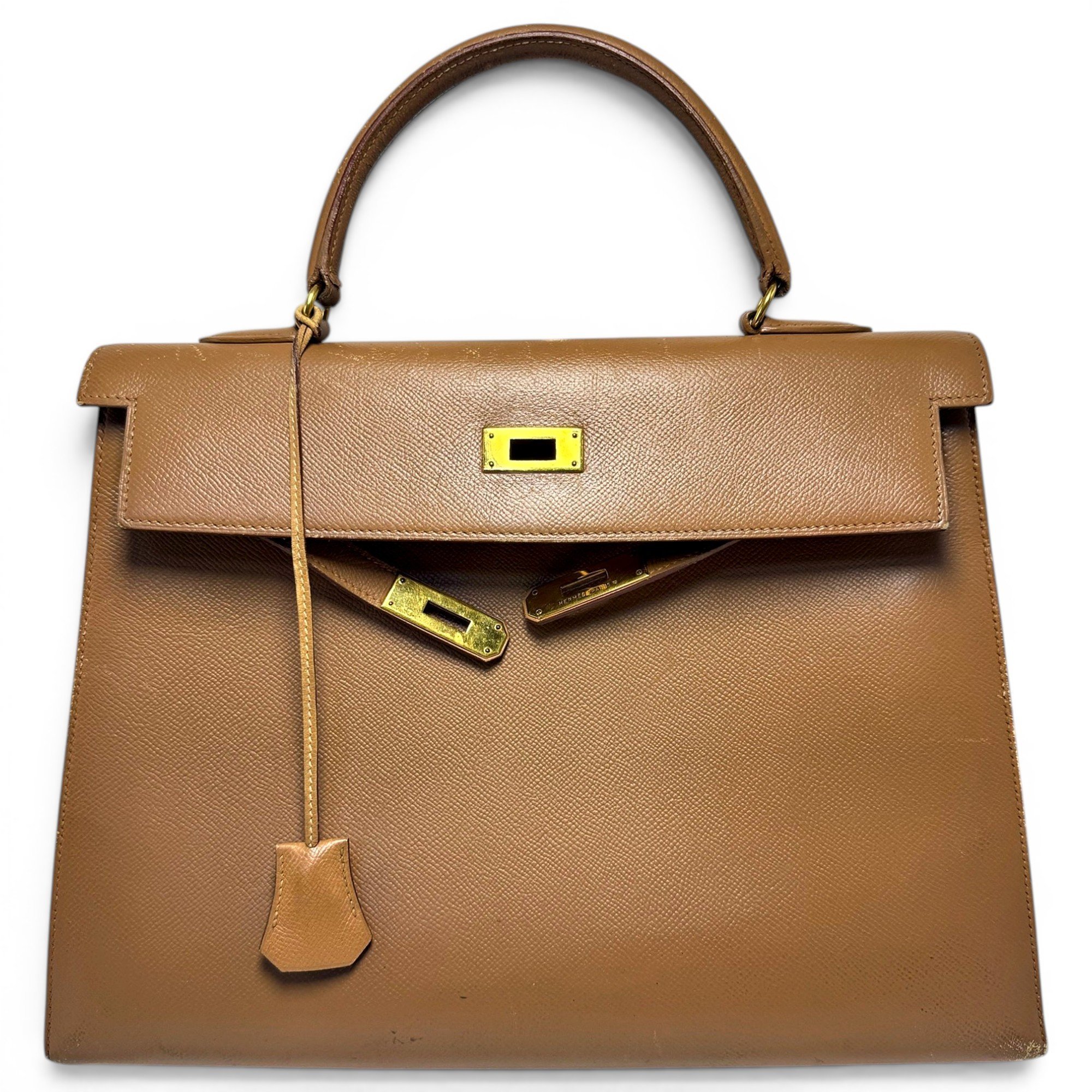 Kelly 35 leather handbag