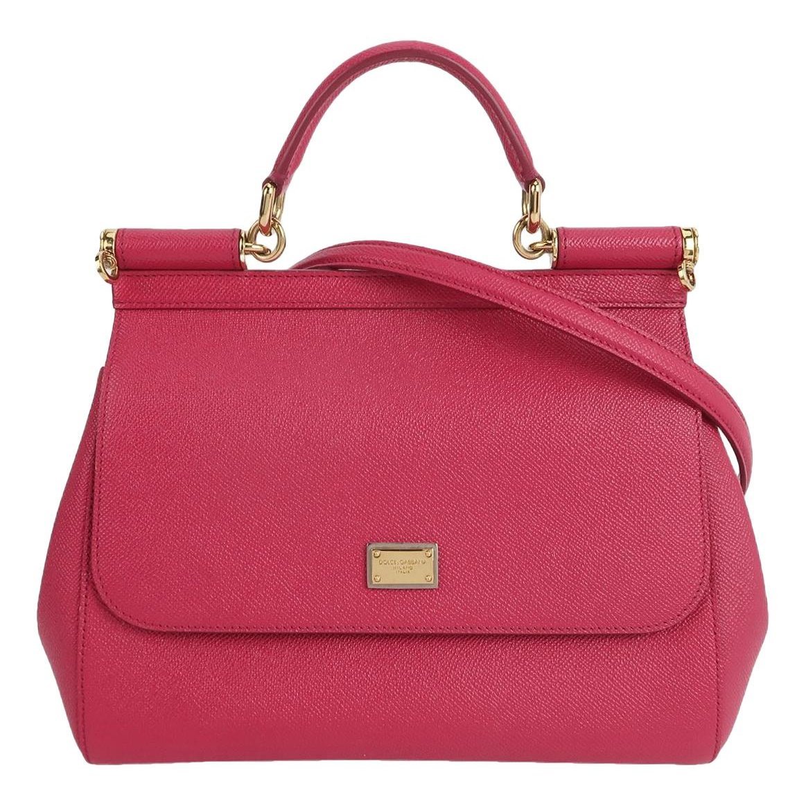 Dolce & Gabbana Sicily leather crossbody bag