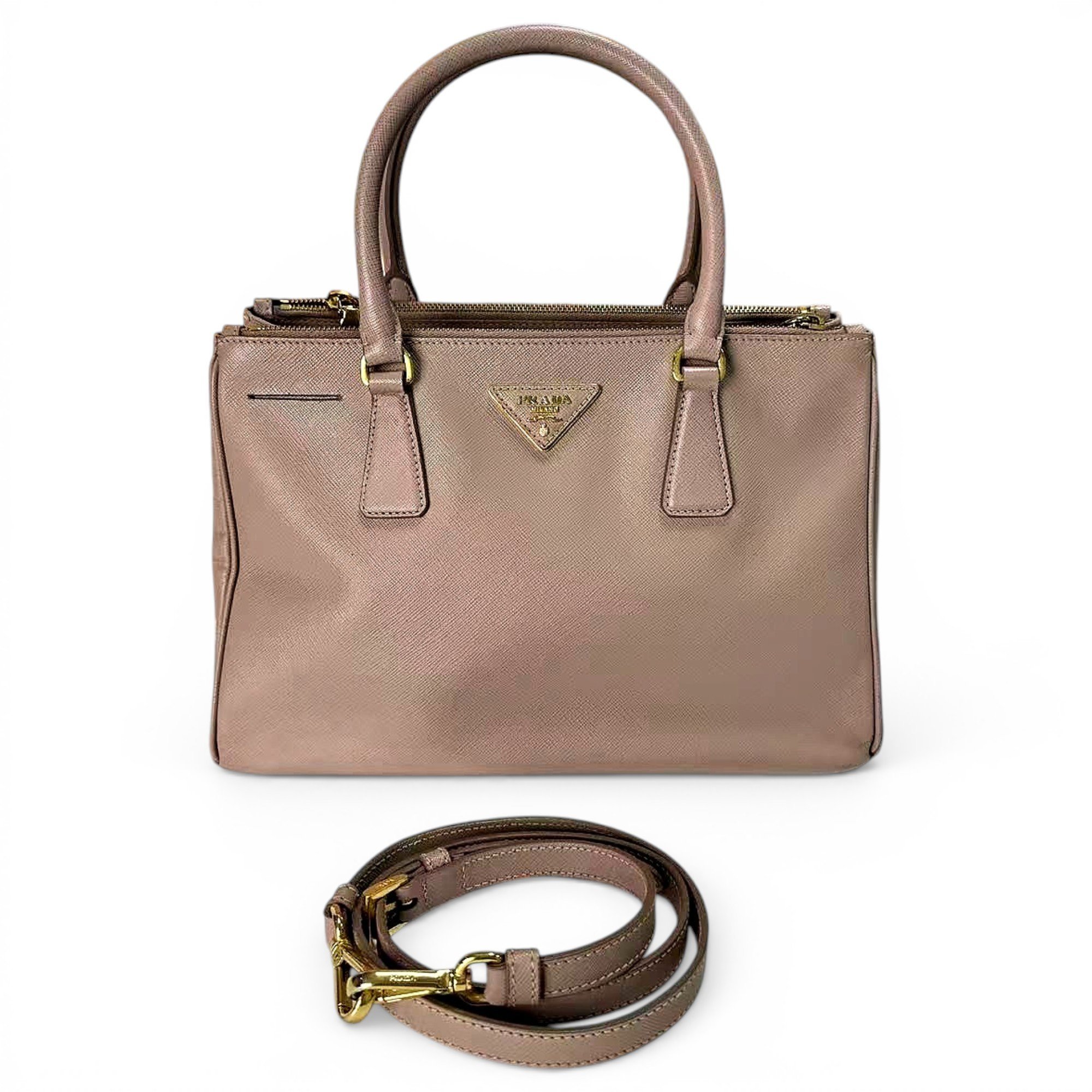 Galleria leather handbag