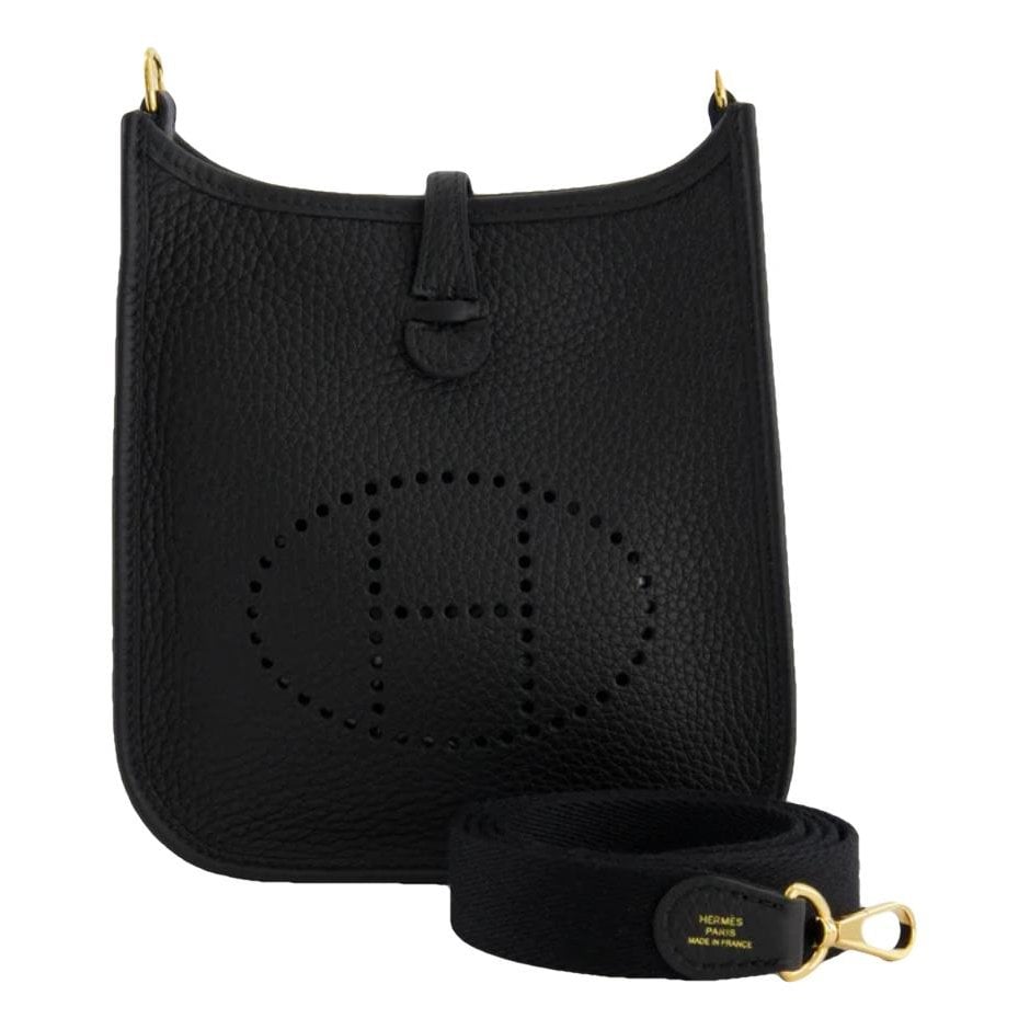 Mini Evelyne leather handbag