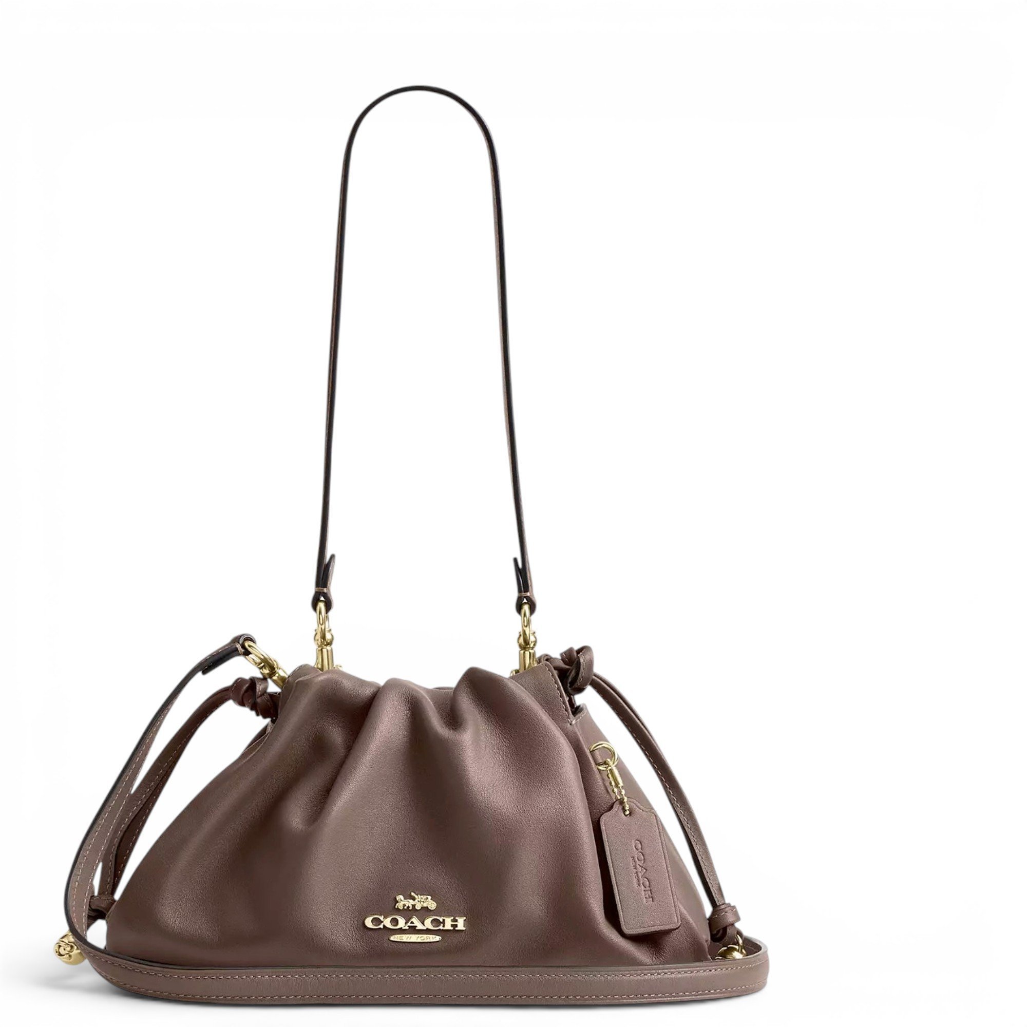 Leather handbag