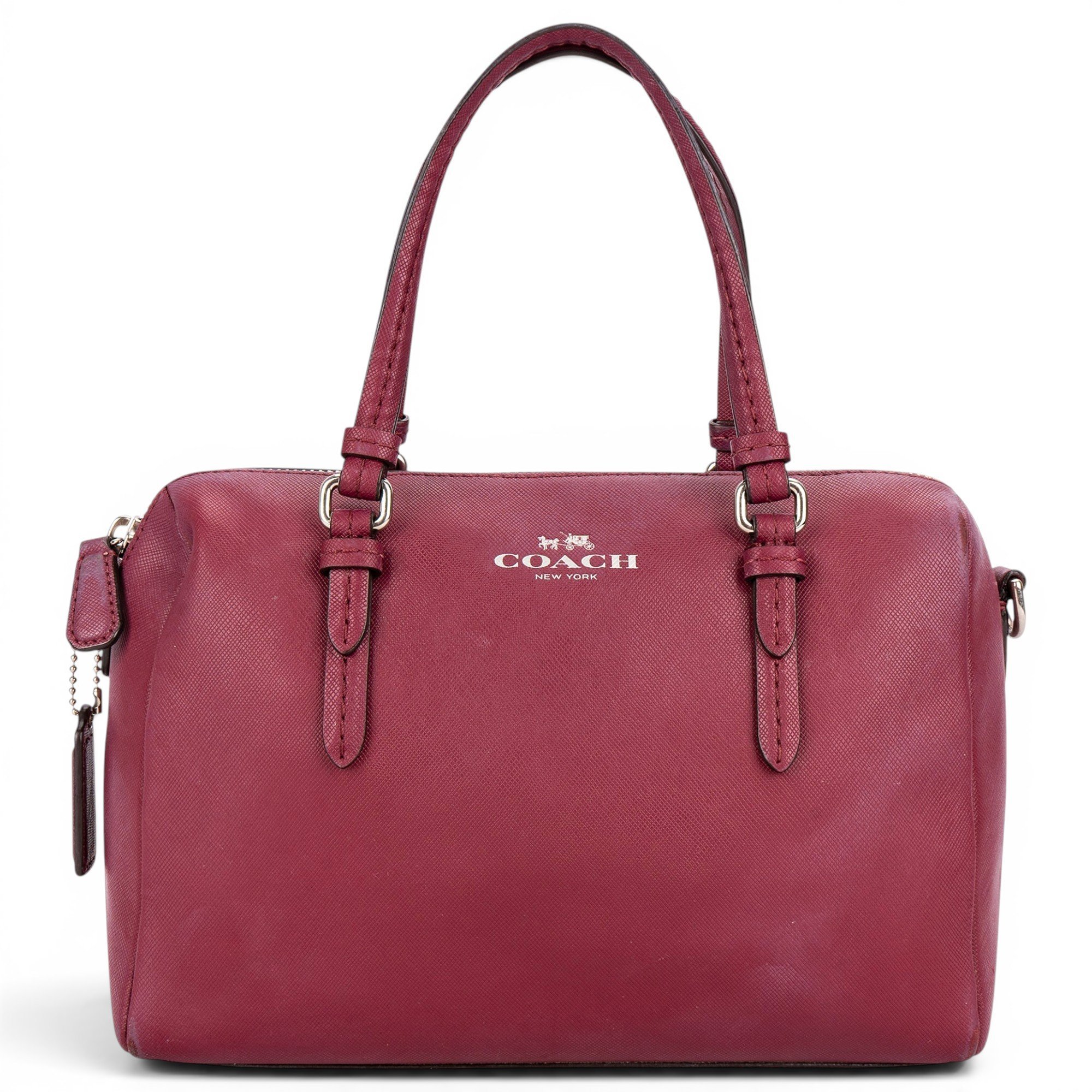Madison leather satchel