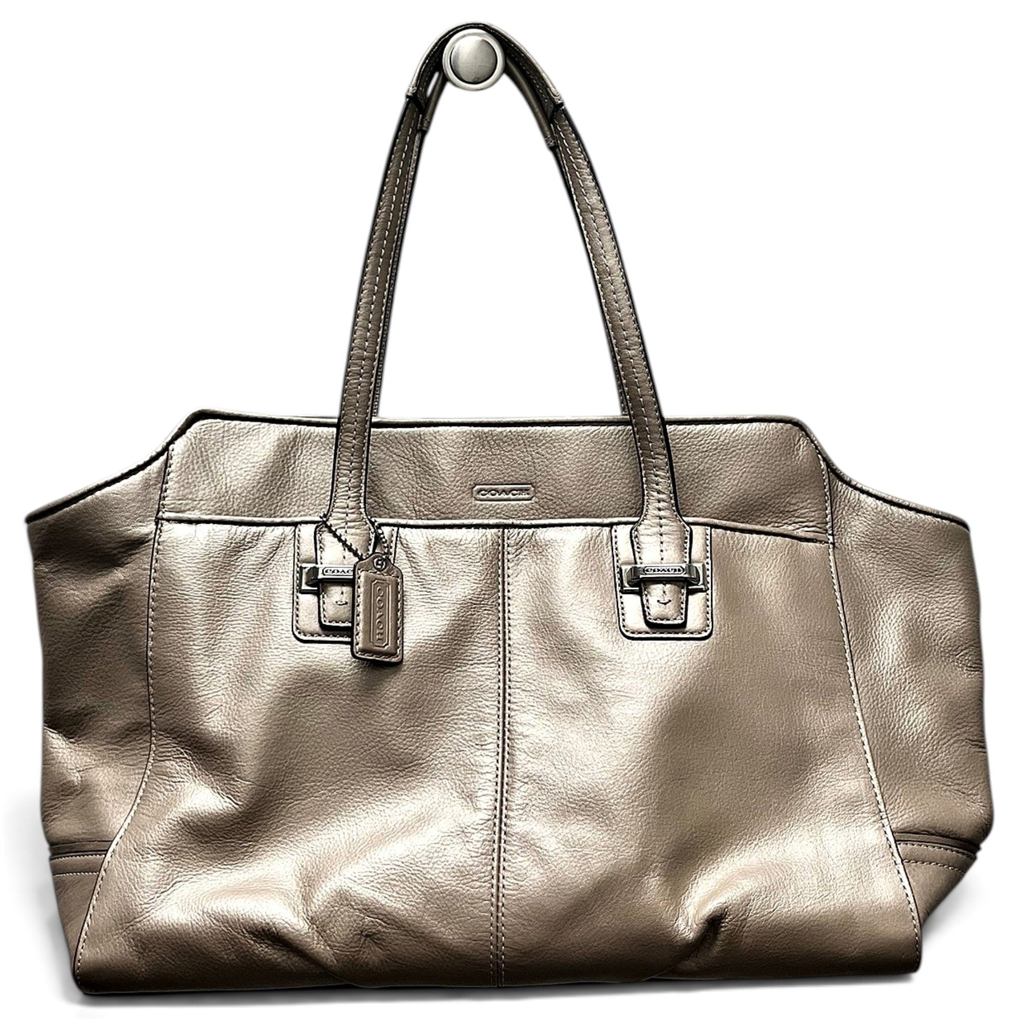 Leather handbag