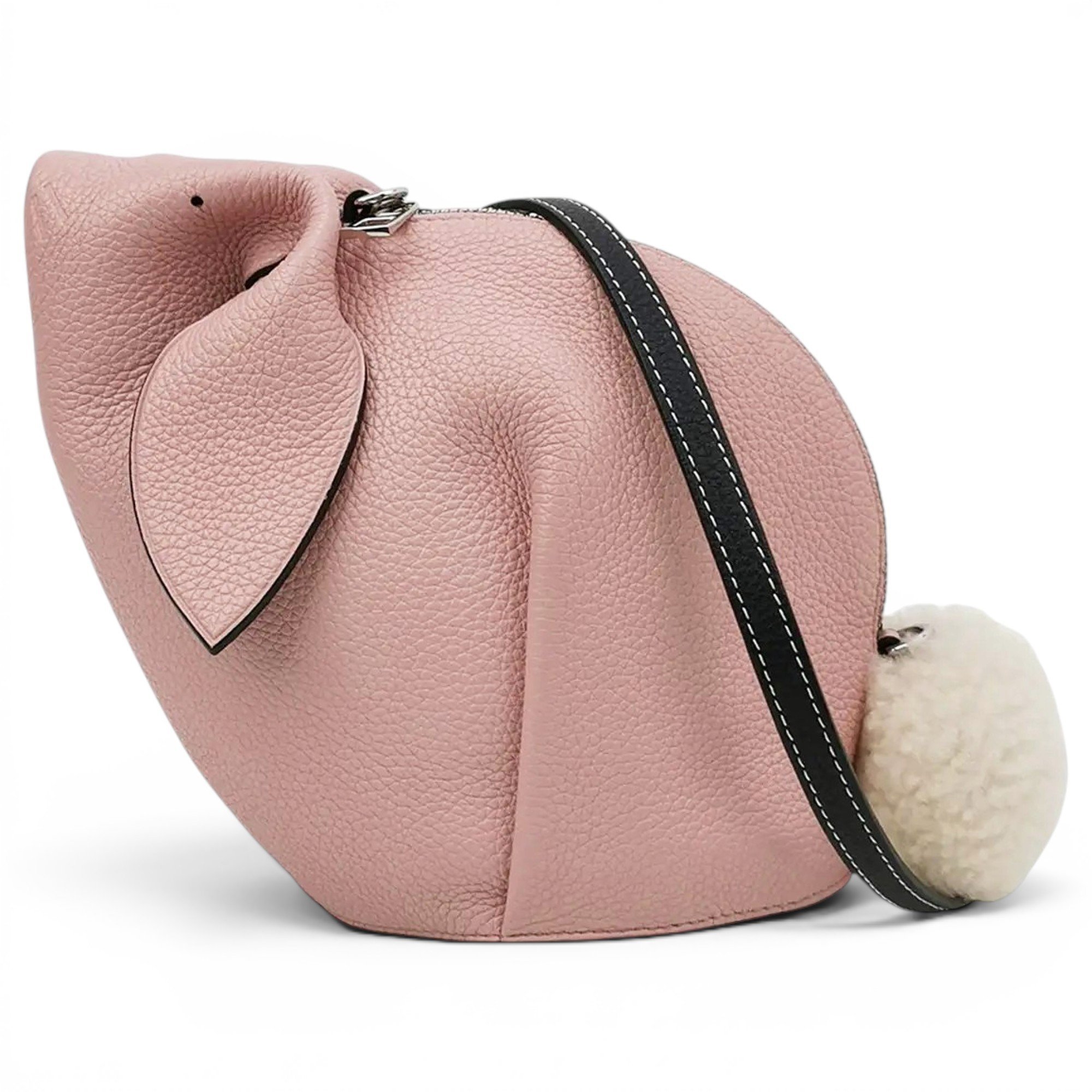 Animals leather crossbody bag