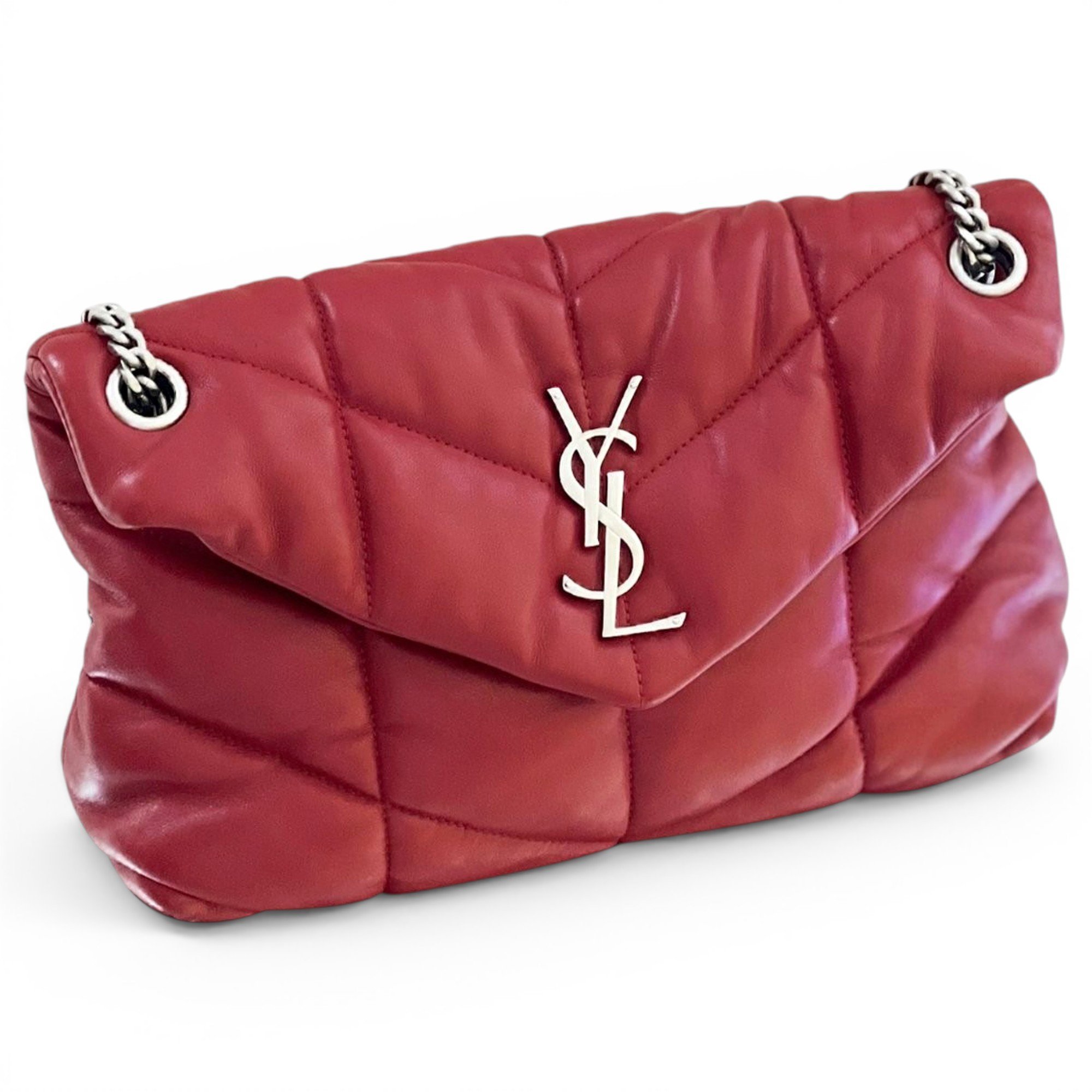 Loulou Puffer leather handbag