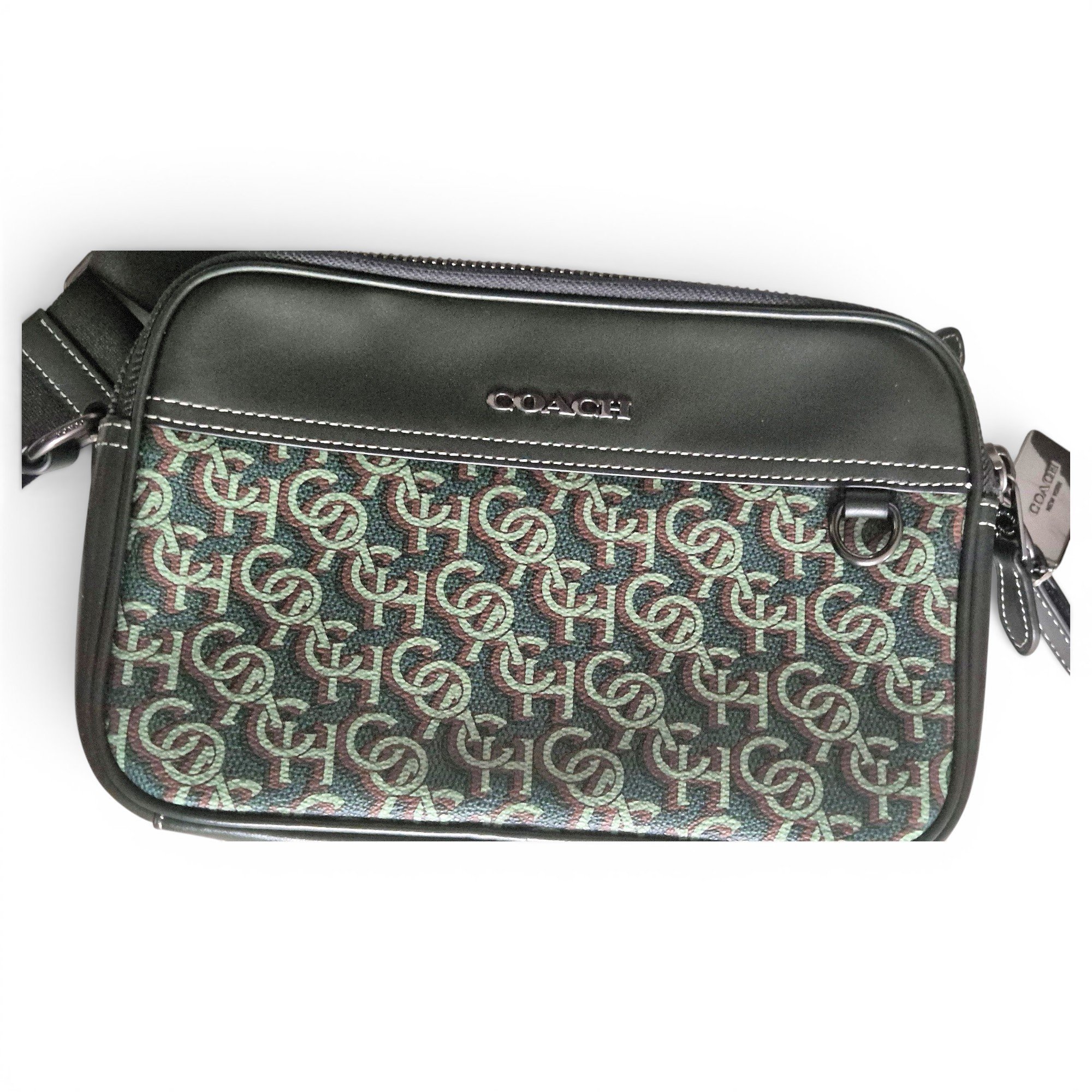 Leather crossbody bag