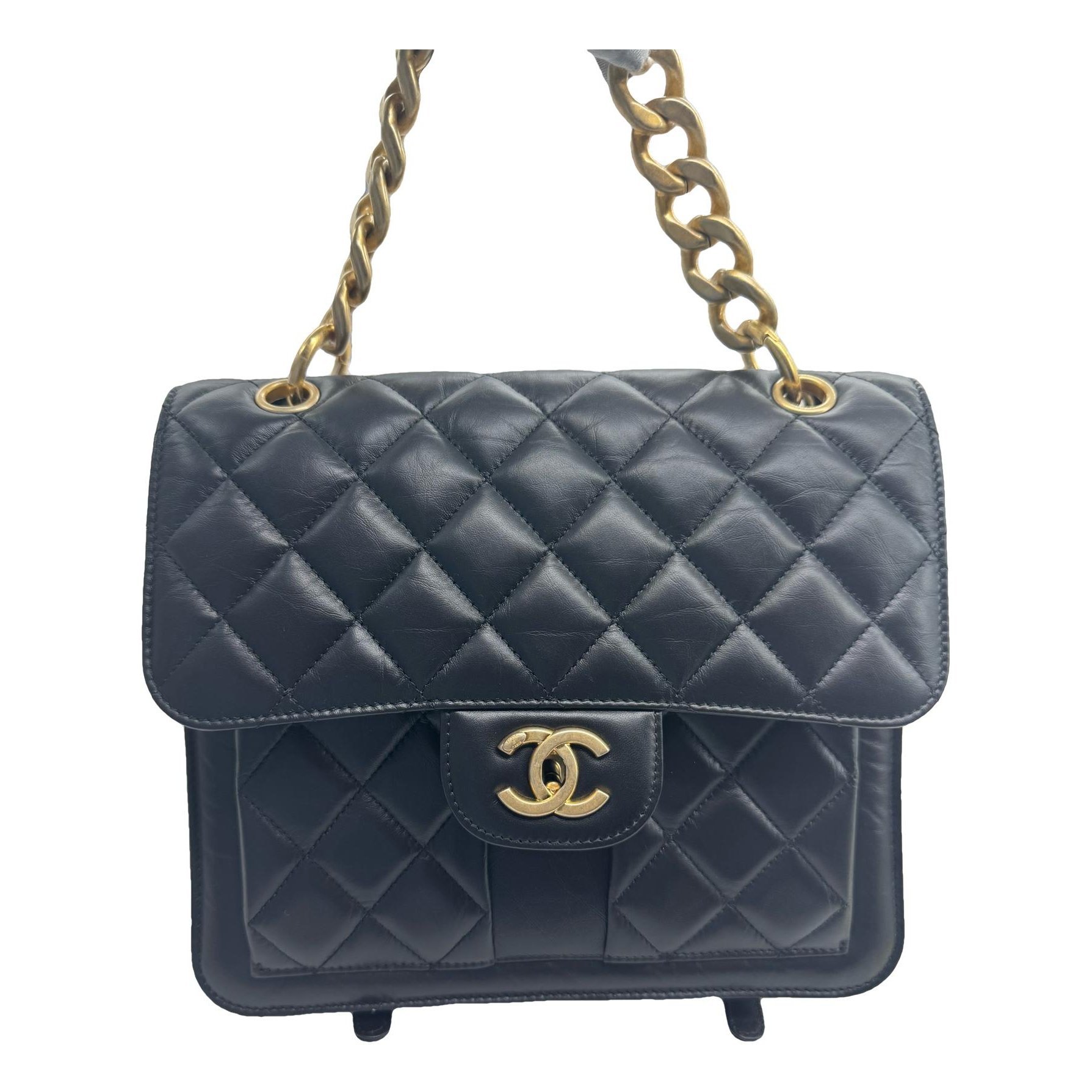 Leather handbag