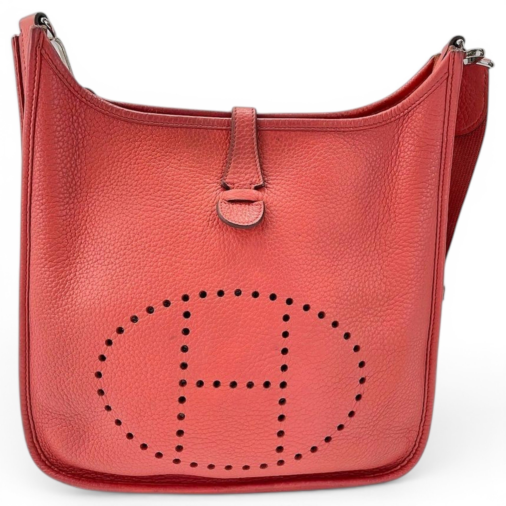 Evelyne leather handbag