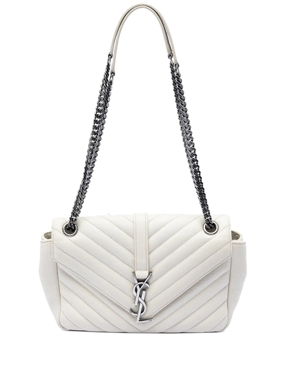 2015 Medium Chevron Calfskin Monogram Envelope Bag shoulder bag