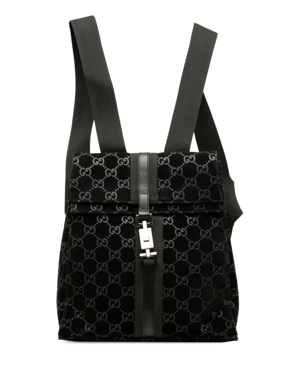 2000-2015 GG Suede Jackie backpack