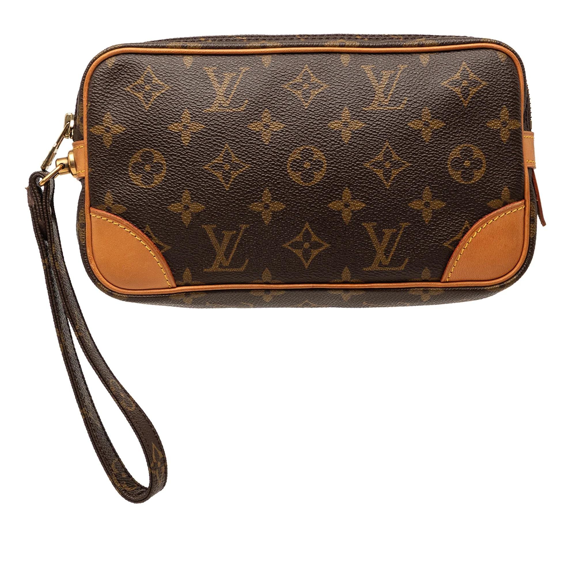 Marly Dragonne leather clutch bag