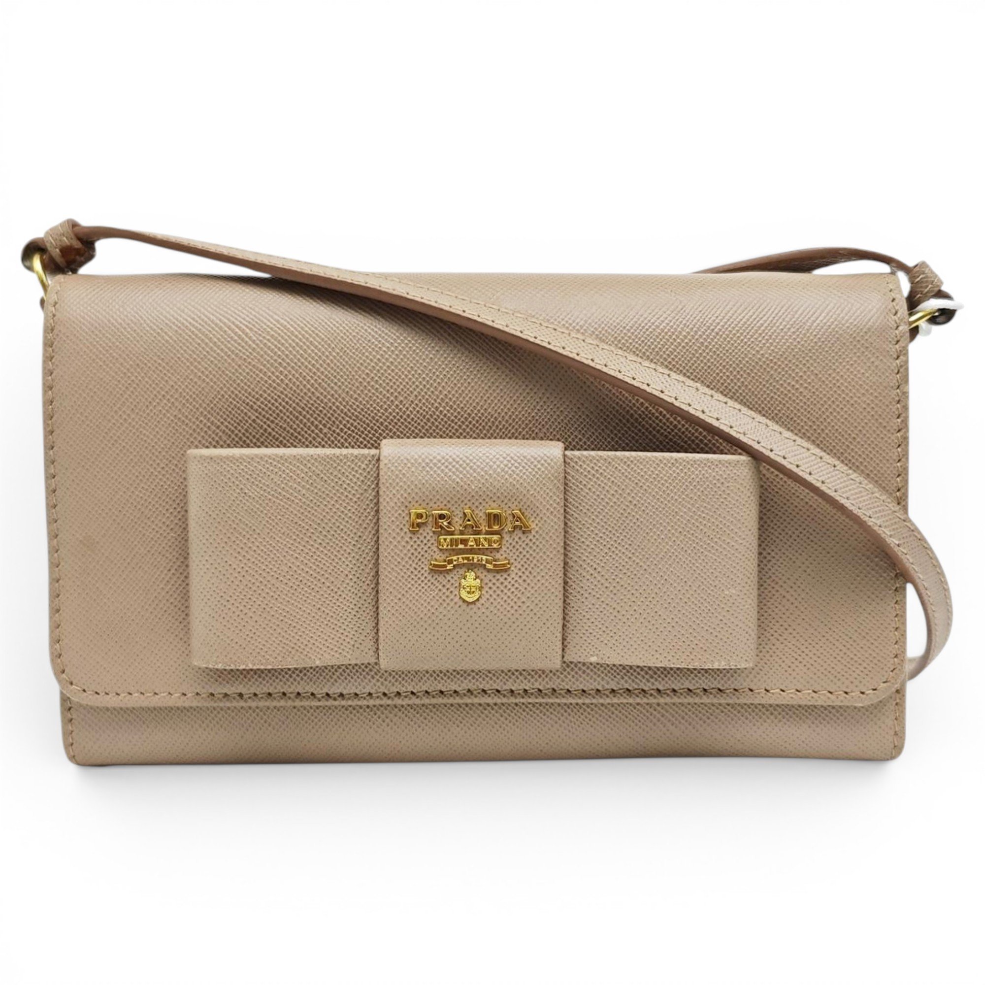 Cahier Buckle leather handbag
